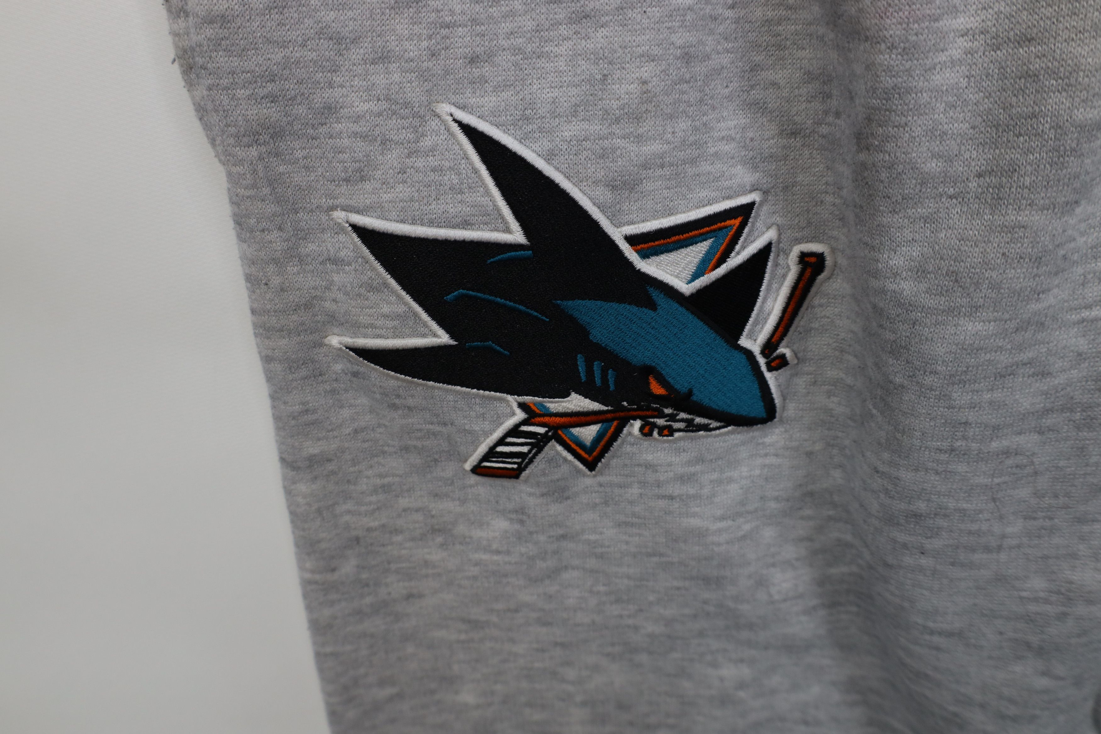 Vintage Vintage NHL San Jose Sharks Hockey Wide Leg Sweatpants Size US 34 / EU 50 - 7 Thumbnail