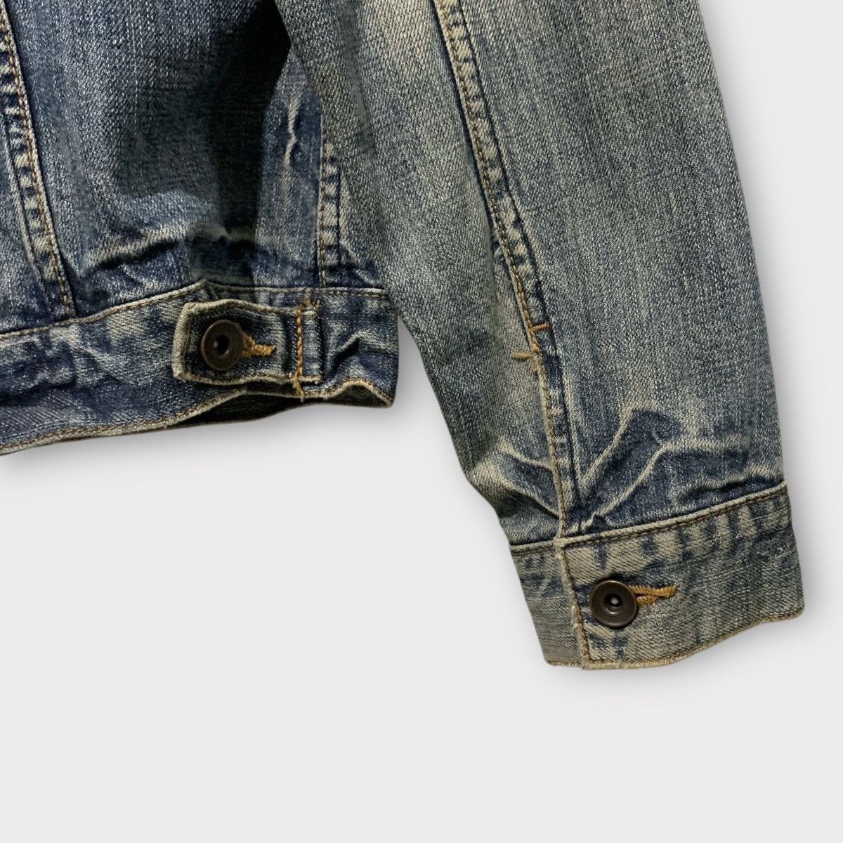 Global Work VINTAGE SHUCA JAPAN DENIM JACKET Size S / US 4 / IT 40 - 8 Thumbnail