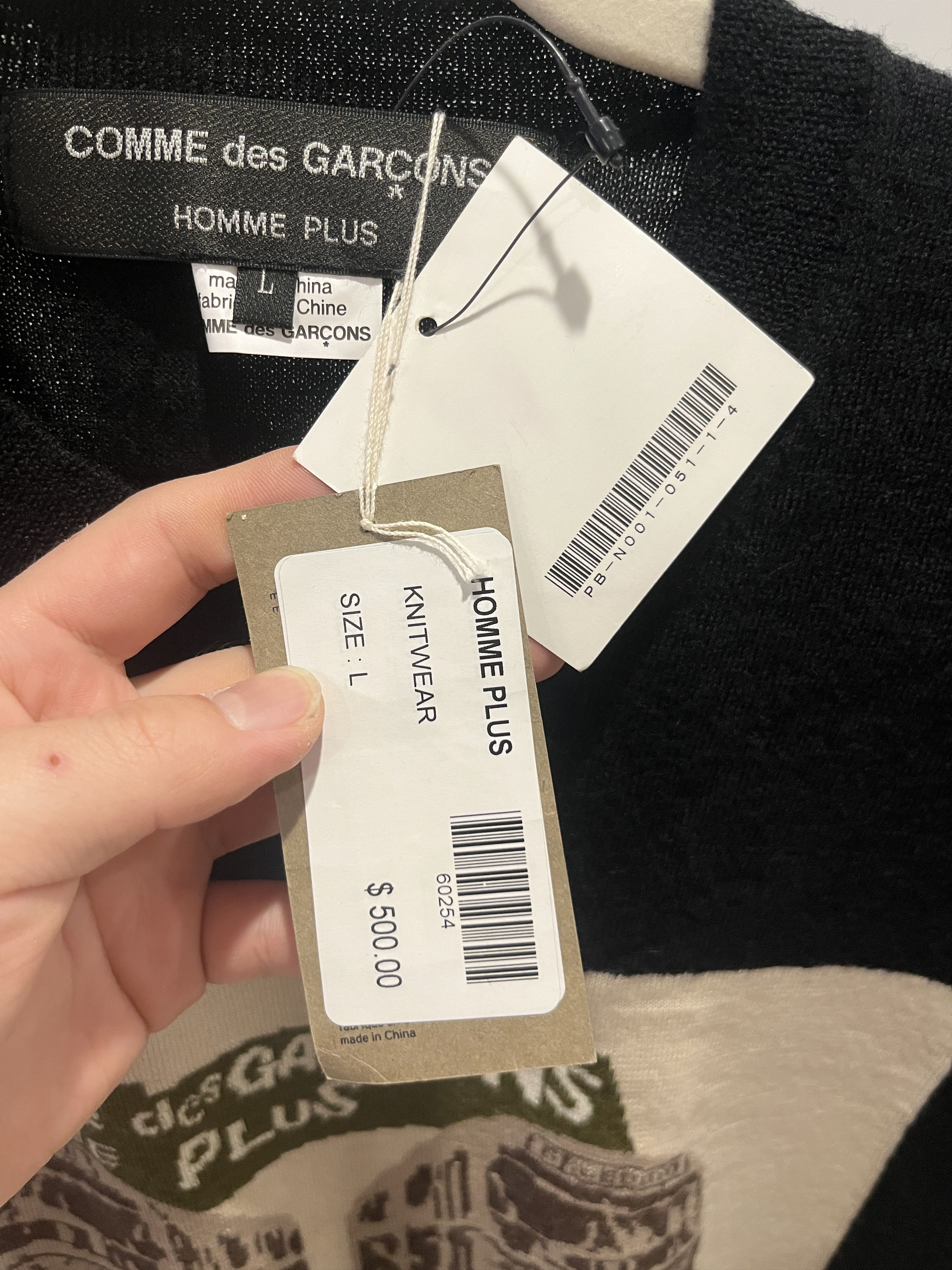 Comme des Garcons Homme Plus Comme des Garçons Homme Plus FW2008 "Time for Magic" Sweater Size US L / EU 52-54 / 3 - 5 Thumbnail