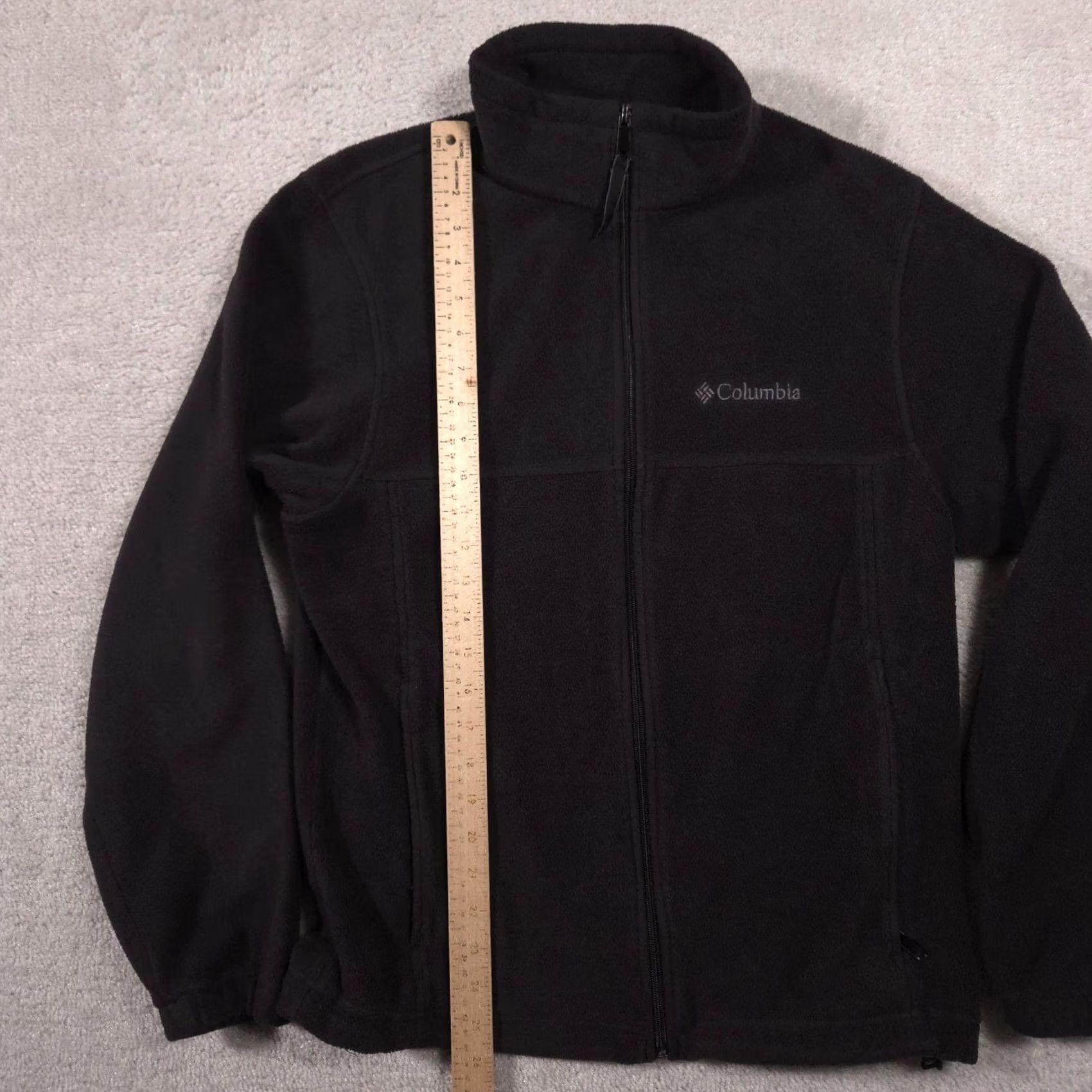 Vintage Columbia Fleece Jacket Mens Small Black Full Zip Stand Collar Pockets Outdoor Size US S / EU 44-46 / 1 - 7 Thumbnail