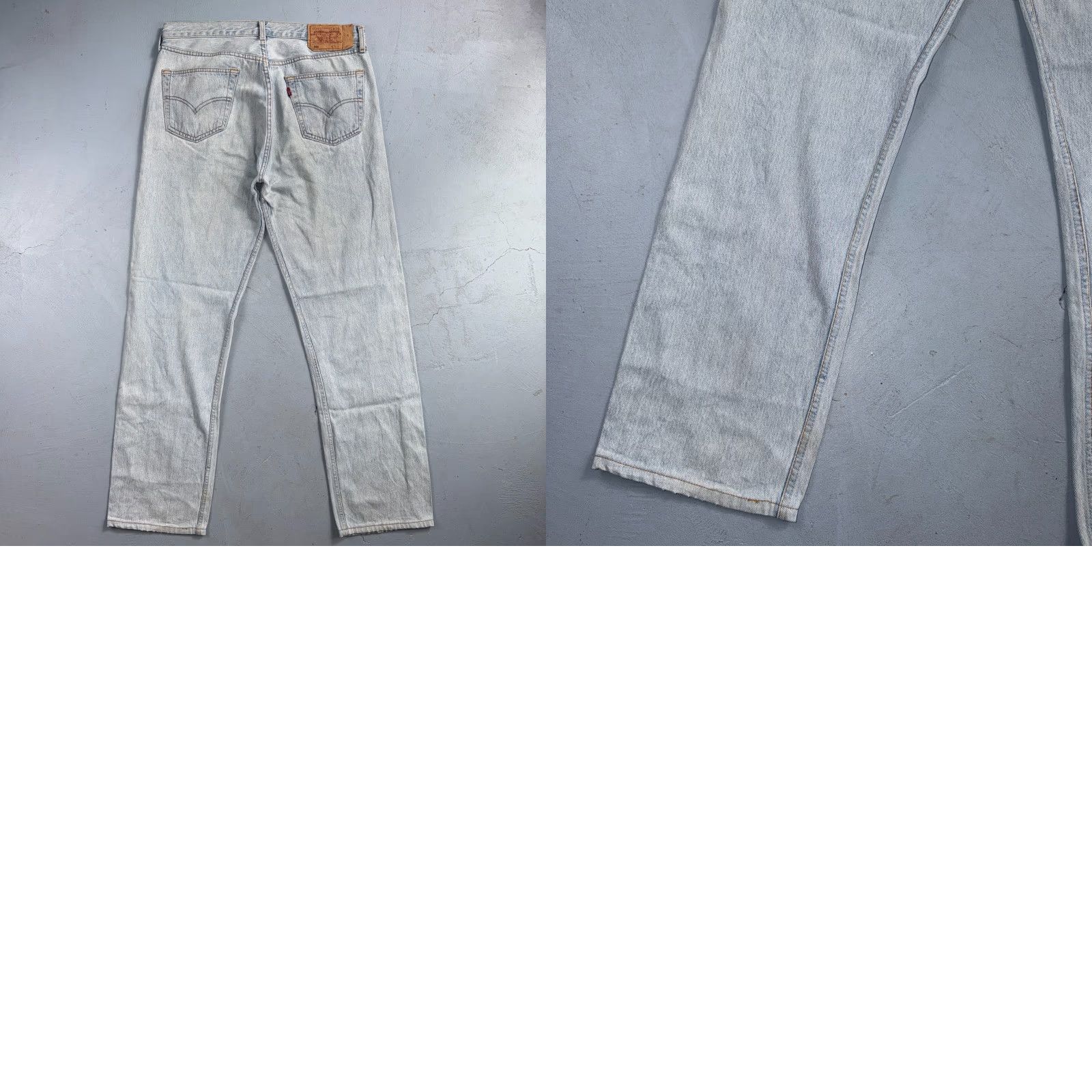 Levi's VINTAGE Levi's 501 Jeans Blue Light Wash 36x36 XX Straight Leg 90s USA Men Carth Size US 36 / EU 52 - 11 Thumbnail