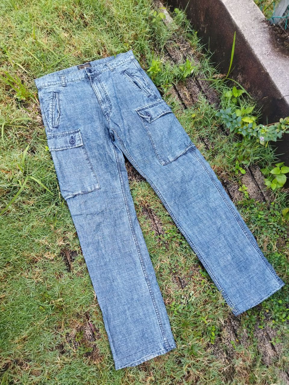 Japanese Brand Vintage Houston Japan Cargo Monkey Pants Size US 32 / EU 48 - 6 Thumbnail