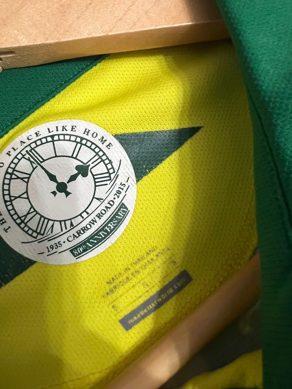 Other Norwich City 2015 home football jersey Size US S / EU 44-46 / 1 - 6 Thumbnail
