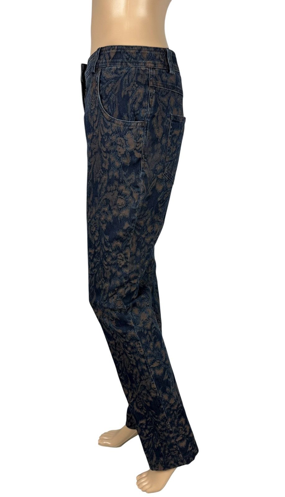 Cavalli Class Class Roberto Cavalli Embroidery Jeans Printed Slim size M Size 28" / US 6 / IT 42 - 4 Thumbnail