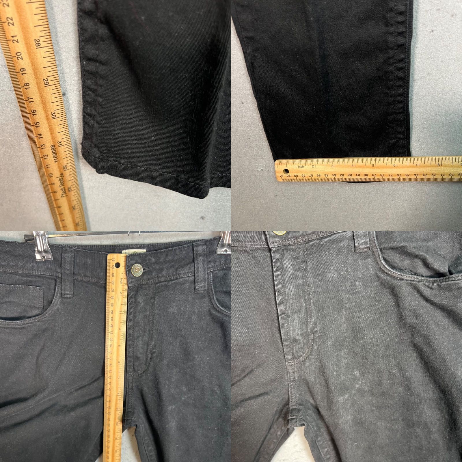 Timberland Timberland Womens Black Slim Fit Jeans Size 42 32 Waist Inseam 32 Denim 5-Pocket Logo Regular Mens Womens Girls? Size 28" / US 6 / IT 42 - 8 Thumbnail