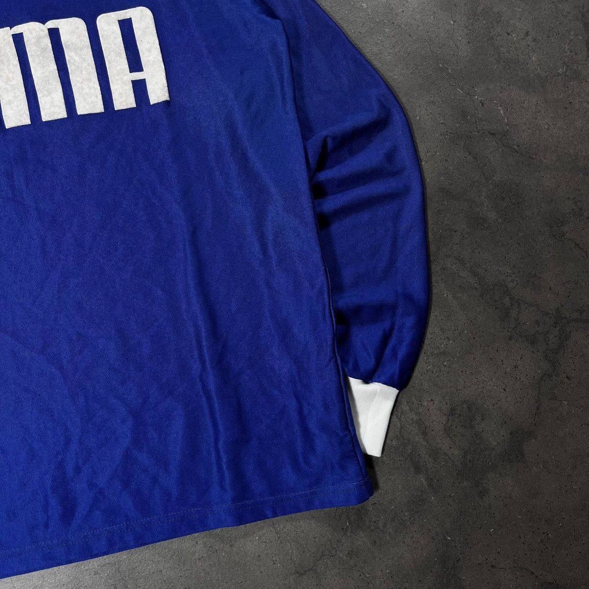 Puma Vintage 90s Puma Template Longsleeve Jersey Tee Blokecore Size US L / EU 52-54 / 3 - 4 Thumbnail