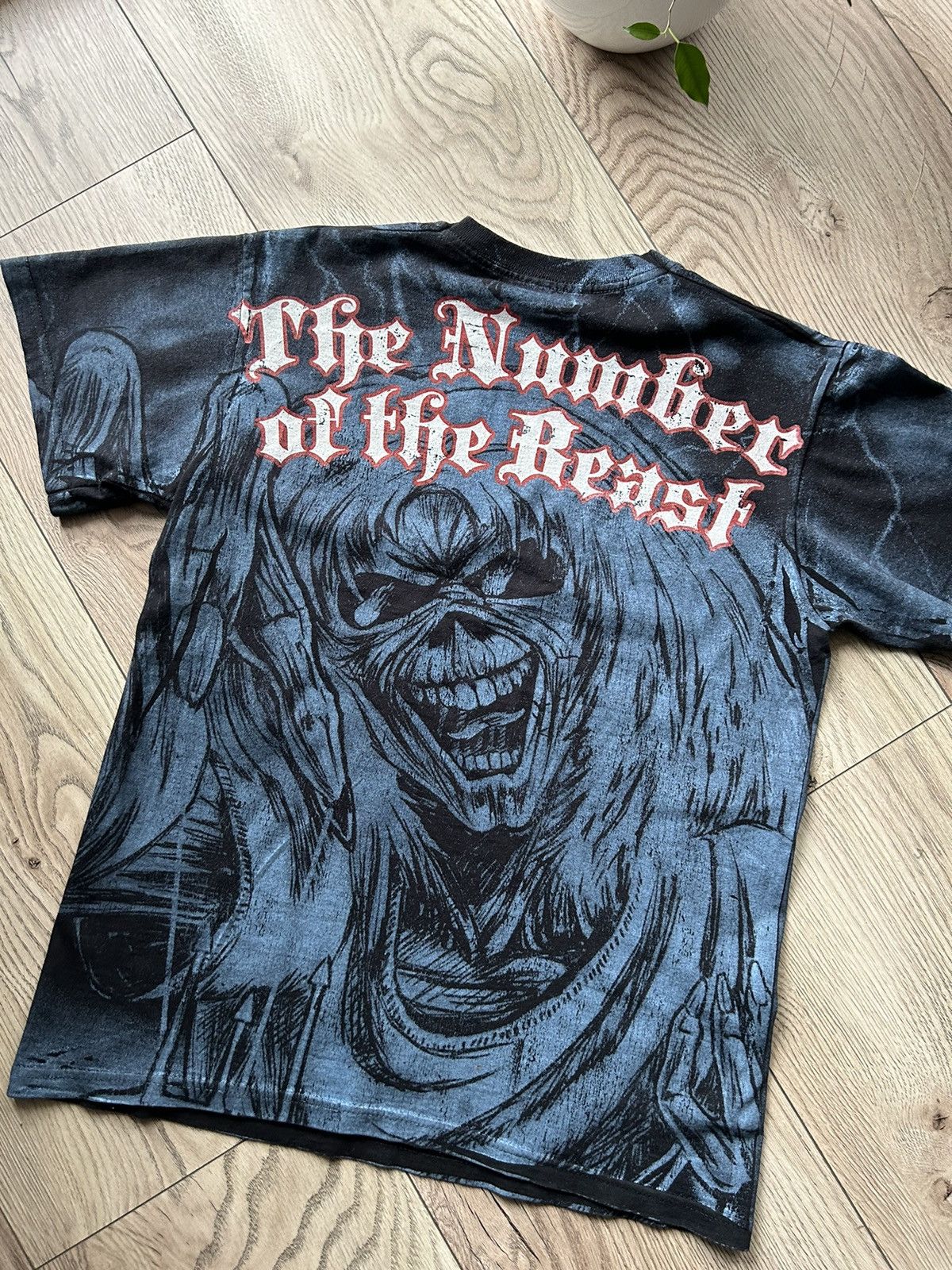 Band Tees × Iron Maiden Vintage Iron Maiden Troopers Amazing Tee Rock Size US M / EU 48-50 / 2 - 6 Thumbnail