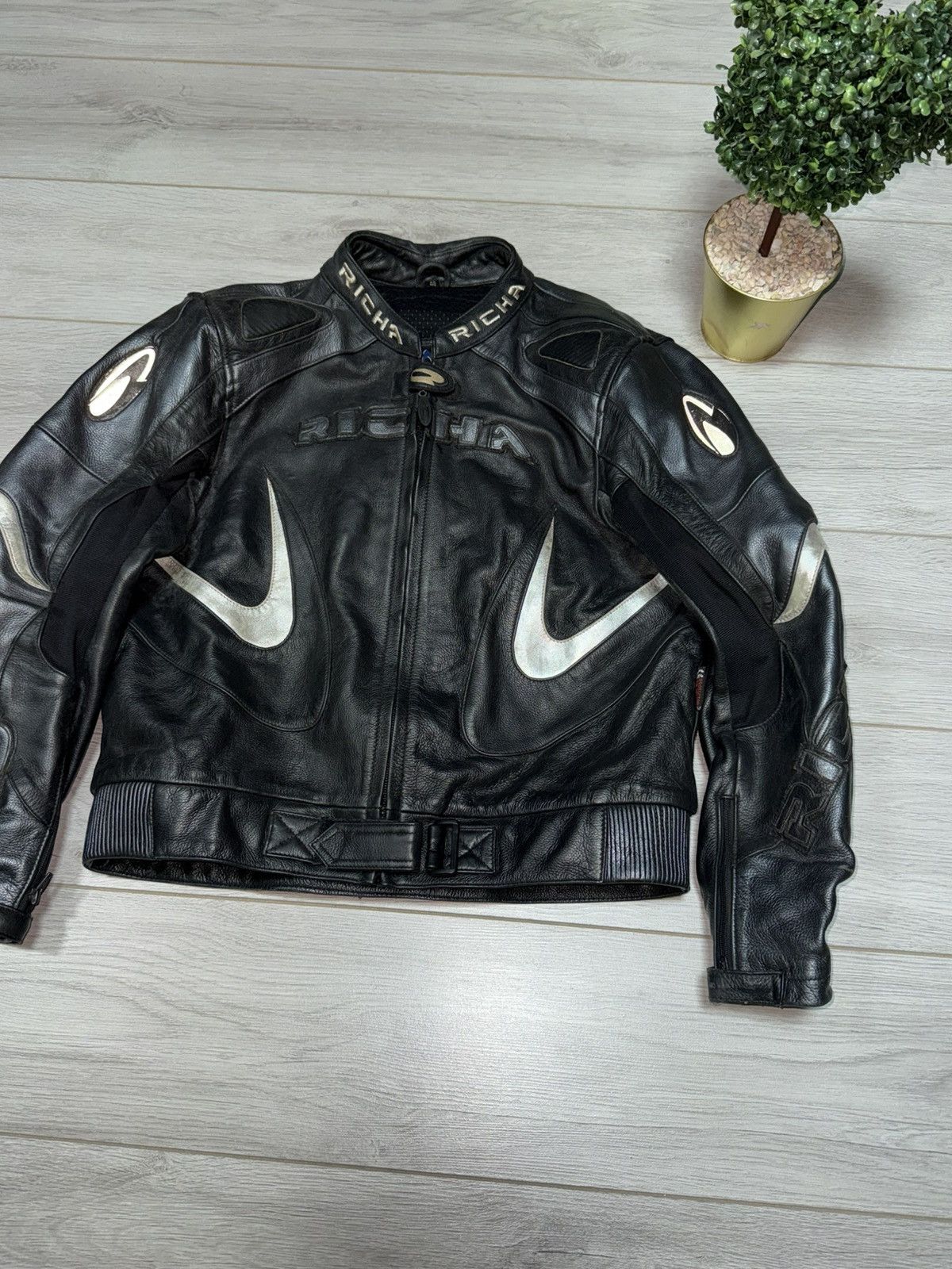 Other Richa leather protection leather jacket zip Size US M / EU 48-50 / 2 - 2 Thumbnail