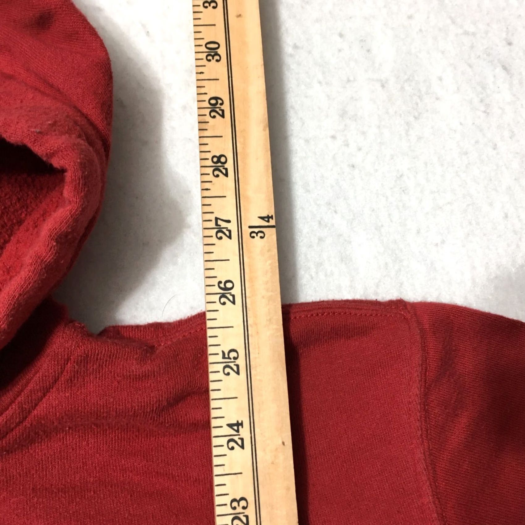 Vans Vans "Off The Wall" Hoodie Sweatshirt red medium graphic drawstring Size US M / EU 48-50 / 2 - 7 Thumbnail