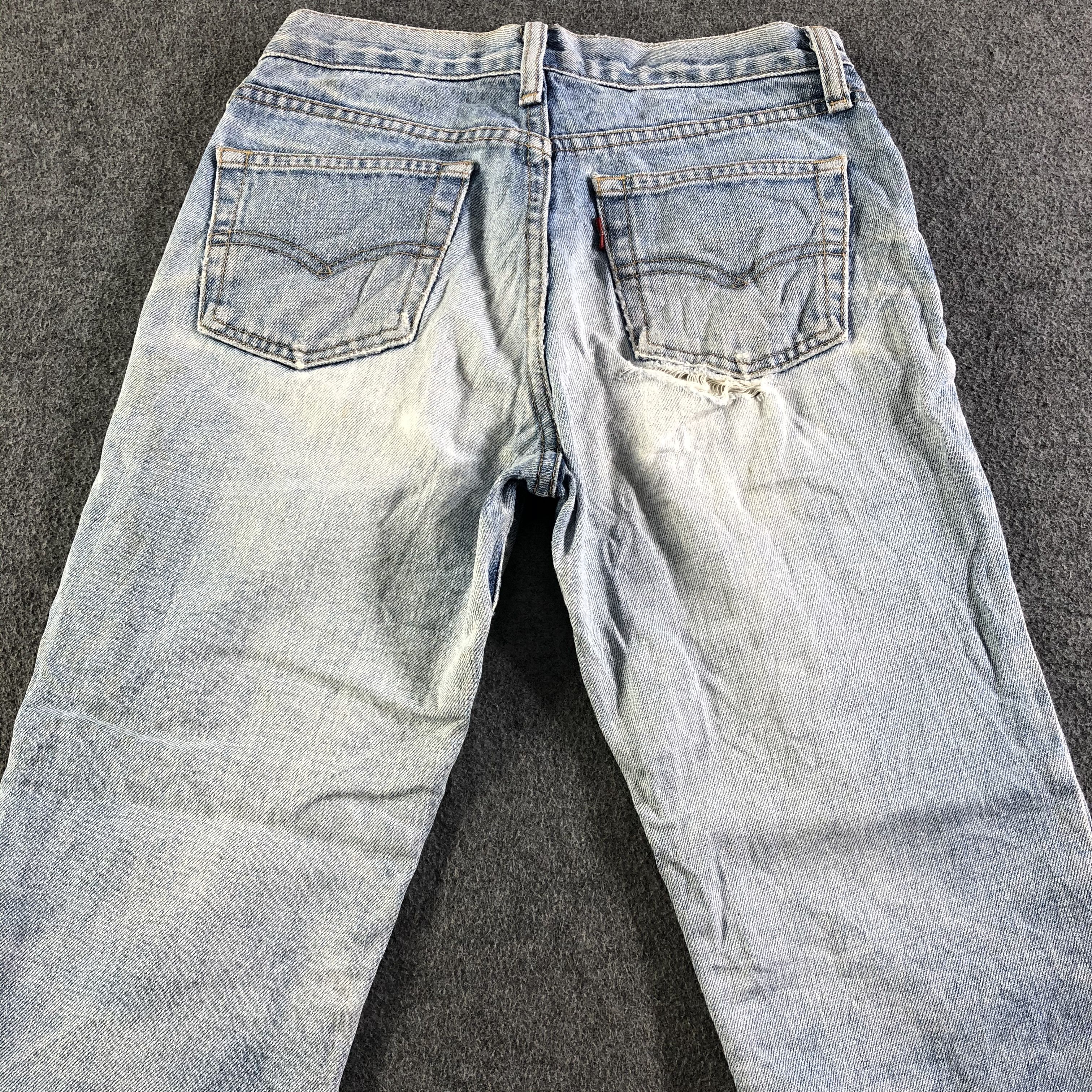 Levi's 90s Vintage Light Wash Levis Jeans-J4584 Size US 27 - 4 Thumbnail
