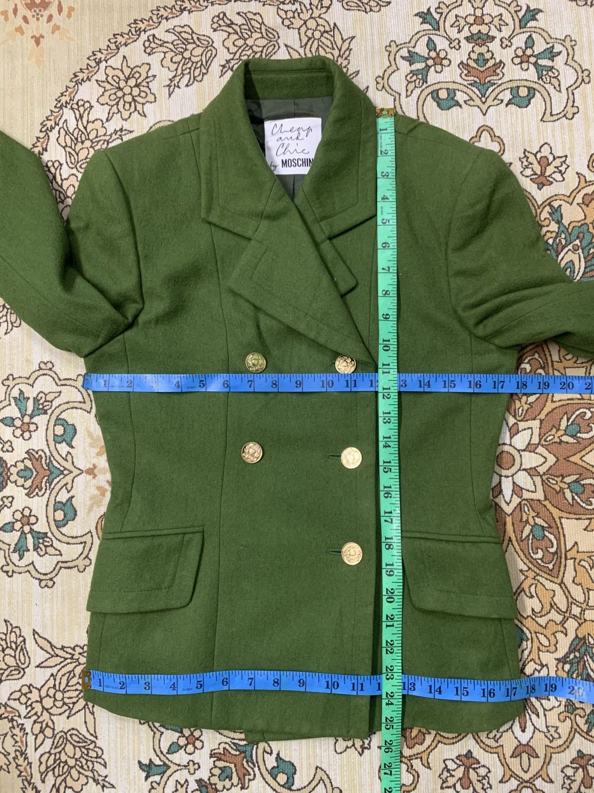 Moschino MOSCHINO BLAZER WOOL Size S / US 4 / IT 40 - 12 Thumbnail