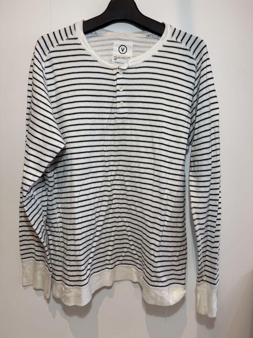 Visvim Striped Long Sleeve Shirt Size US M / EU 48-50 / 2 - 1 Thumbnail