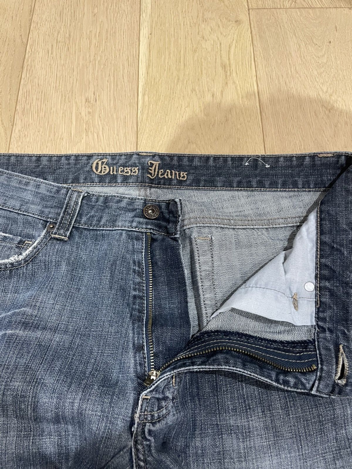 Guess Bootcut Low Rise Y2K Style Guess Jeans Size US 34 / EU 50 - 2 Thumbnail