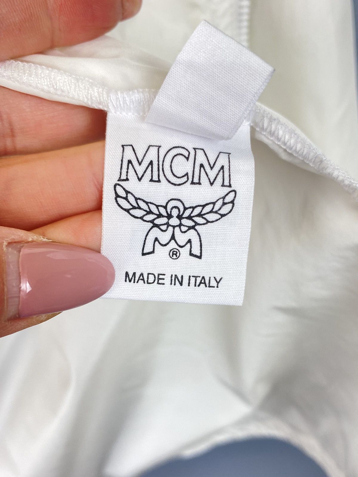 Vintage Vintage MCM Sports Rain Coat Men’s Luxury Size 42 White Top Size US XS / EU 42 / 0 - 13 Thumbnail
