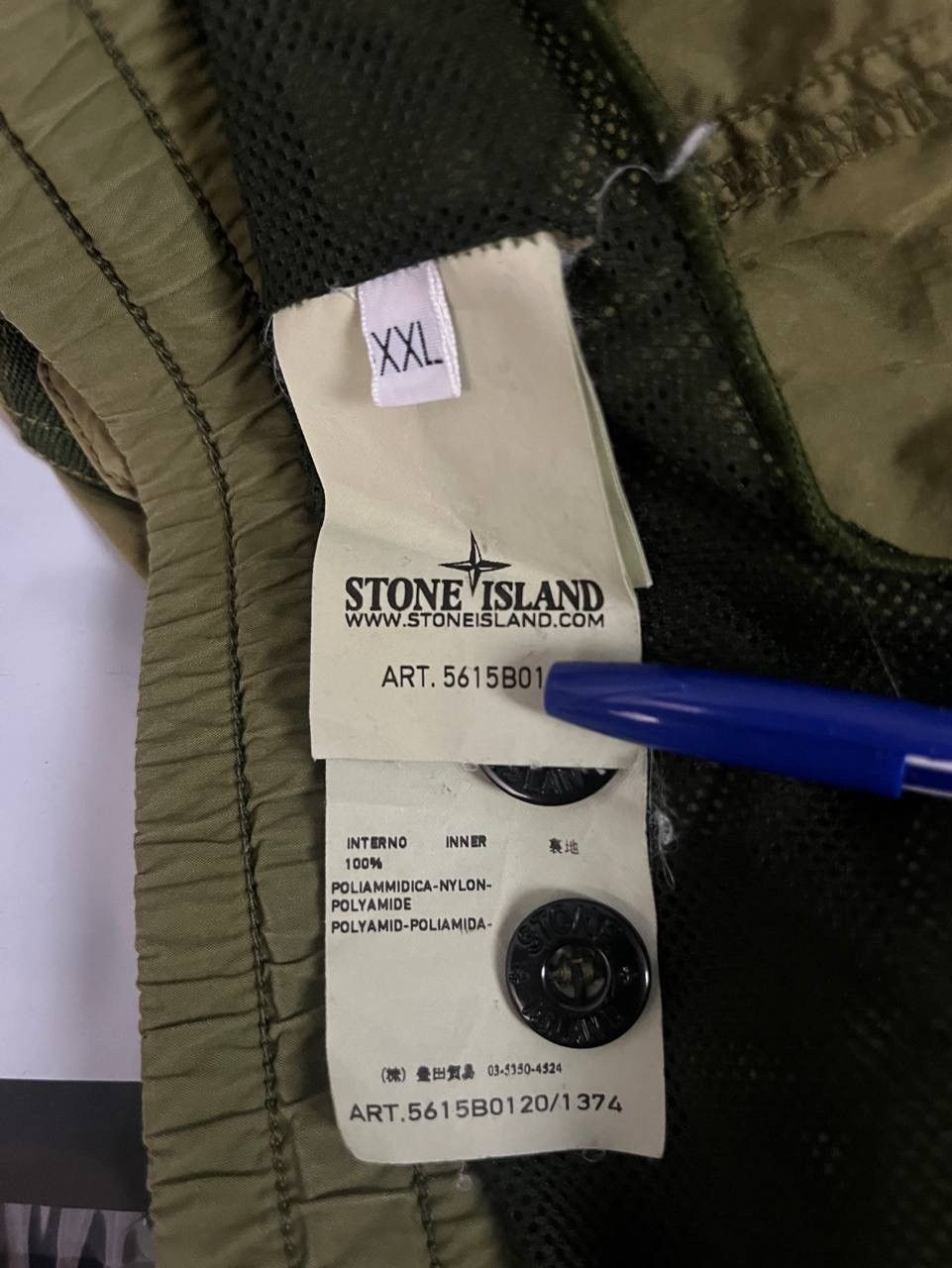 Stone Island Stone Island Nylon Cargo Shorts Khaki Olive Size US 36 / EU 52 - 11 Thumbnail