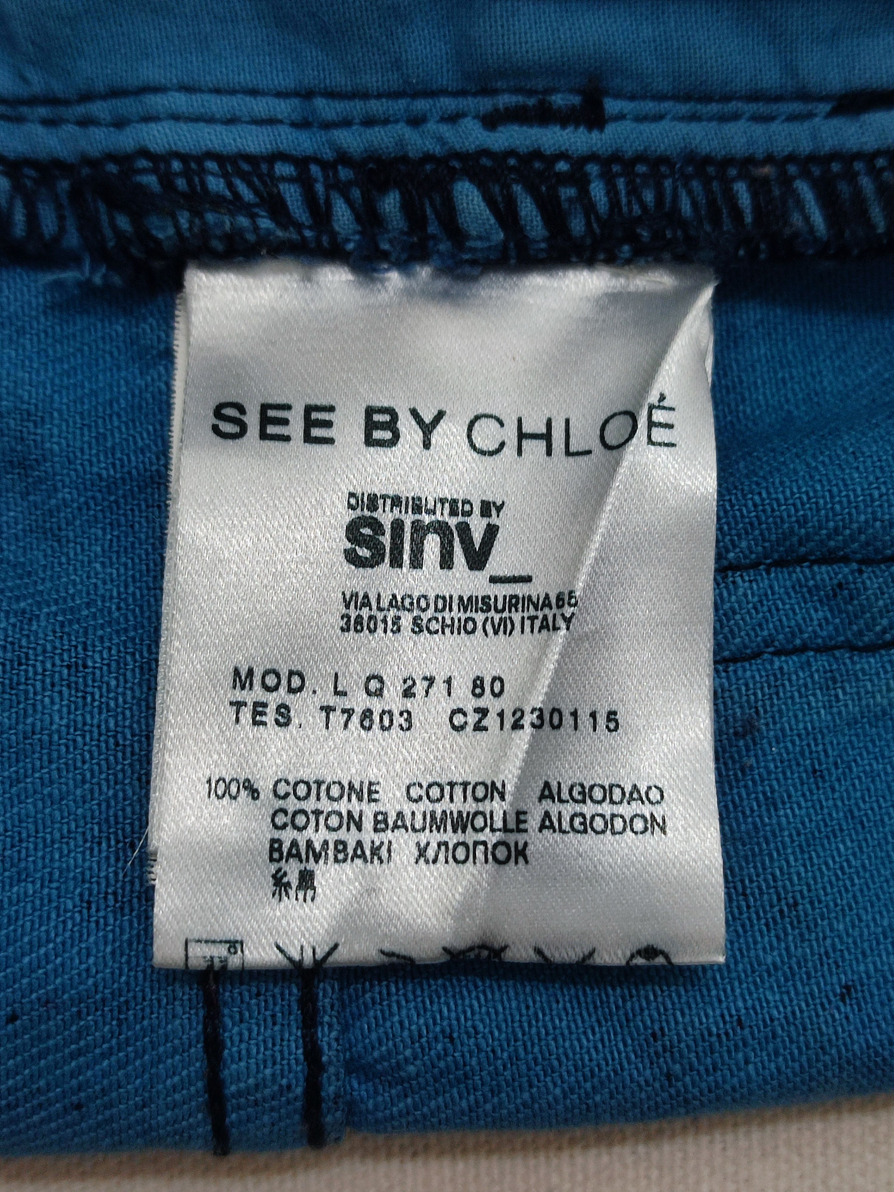 See by Chloe See By Chloe Floral Motif Jeans Size 30" / US 8 / IT 44 - 8 Thumbnail