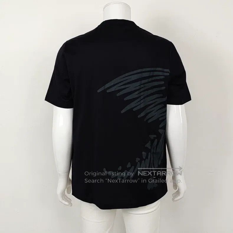 Hermes Hermes Pure cotton patterned round-neck T-shirt Size US S / EU 44-46 / 1 - 2 Thumbnail