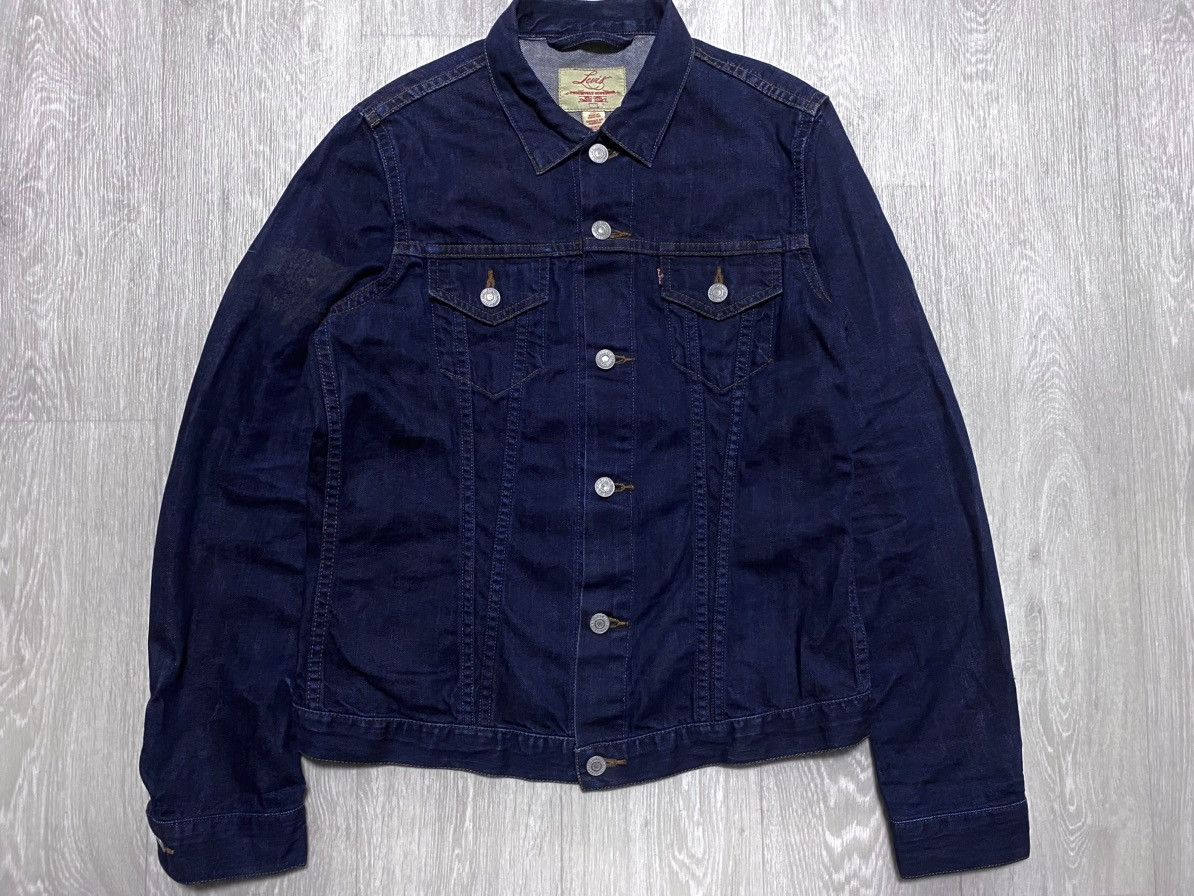 Levi's Women’s Levi’s Navy Denim Vintage Jacket Streetwear Size L / US 10 / IT 46 - 8 Thumbnail