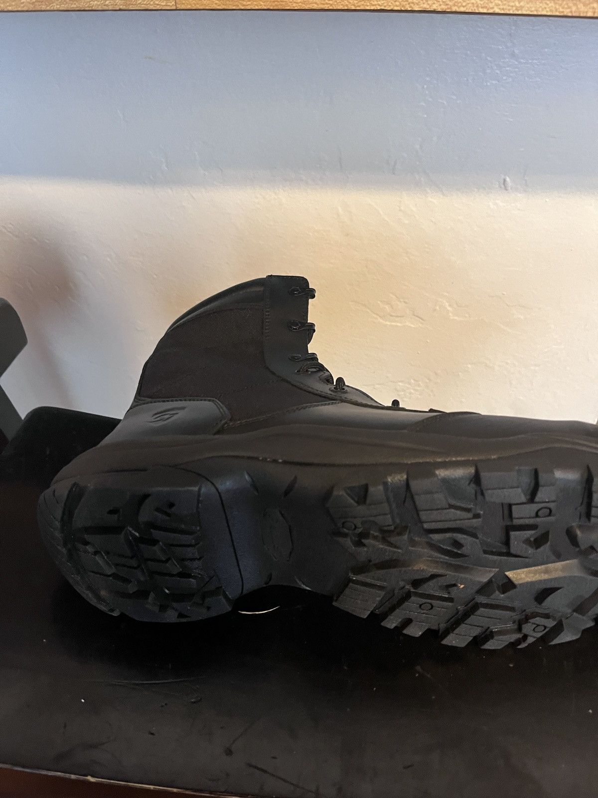 Gall Halls combat boots new with box. Police army fireman Size US 13 / EU 46 - 3 Thumbnail