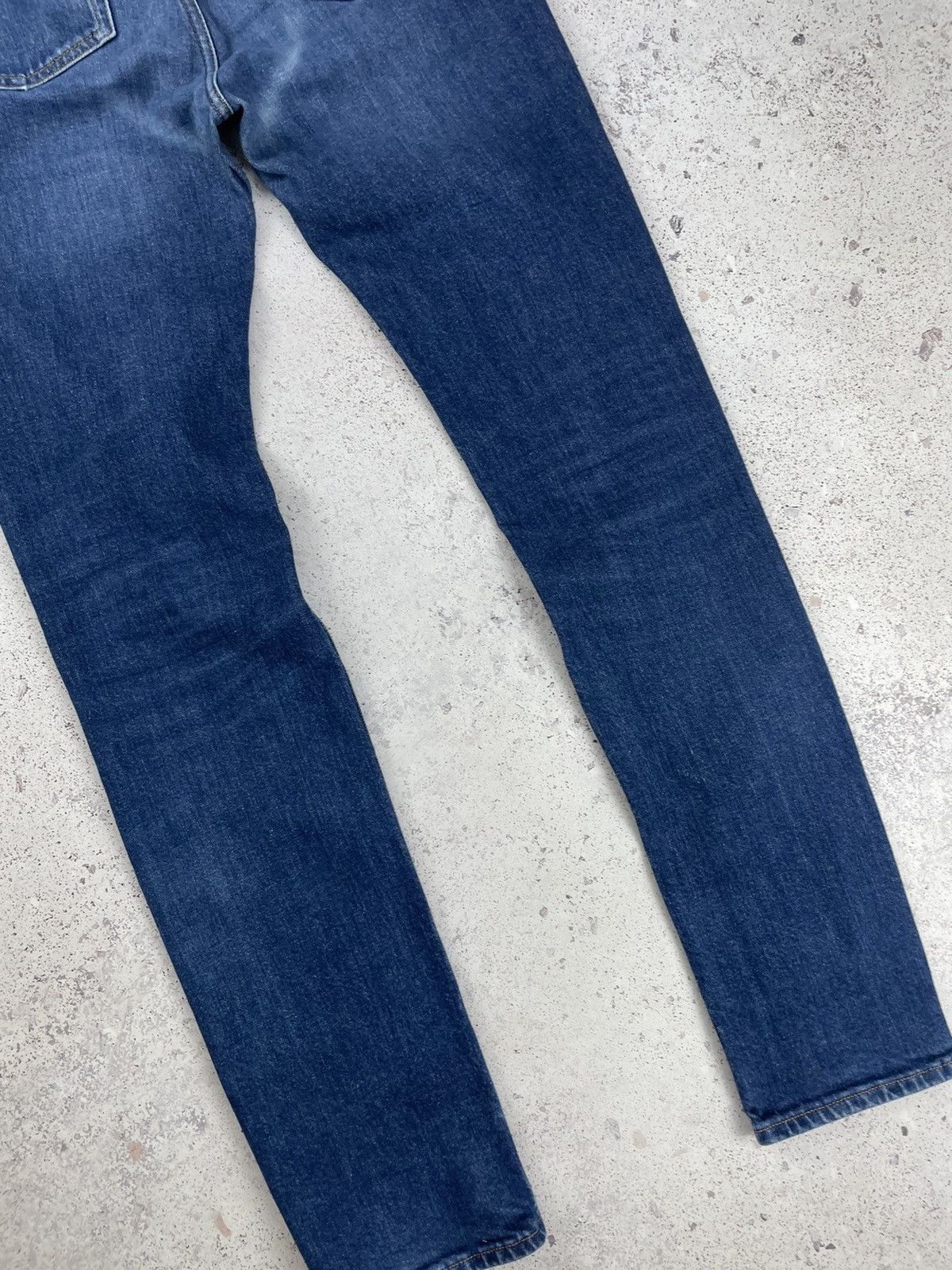 Acne Studios Acne Studios Skinny Fit Jeans North-Dark Blue Size US 30 / EU 46 - 9 Thumbnail