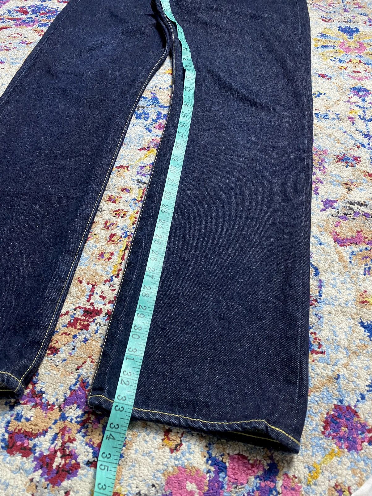 Bape Bapesta OG Classic 14oz Straight Relaxed Jeans W34 Size US 36 / EU 52 - 18 Thumbnail
