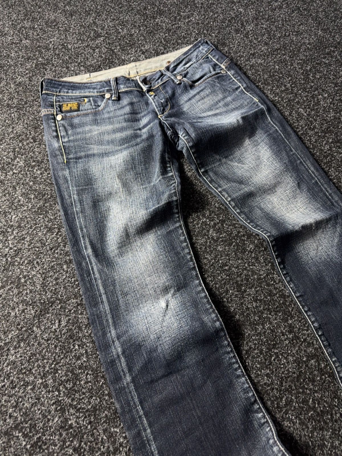 G-Star × Vintage Vintage 90s G-Star Raw Denim Jeans Pants Baggy Size 30" / US 8 / IT 44 - 5 Thumbnail