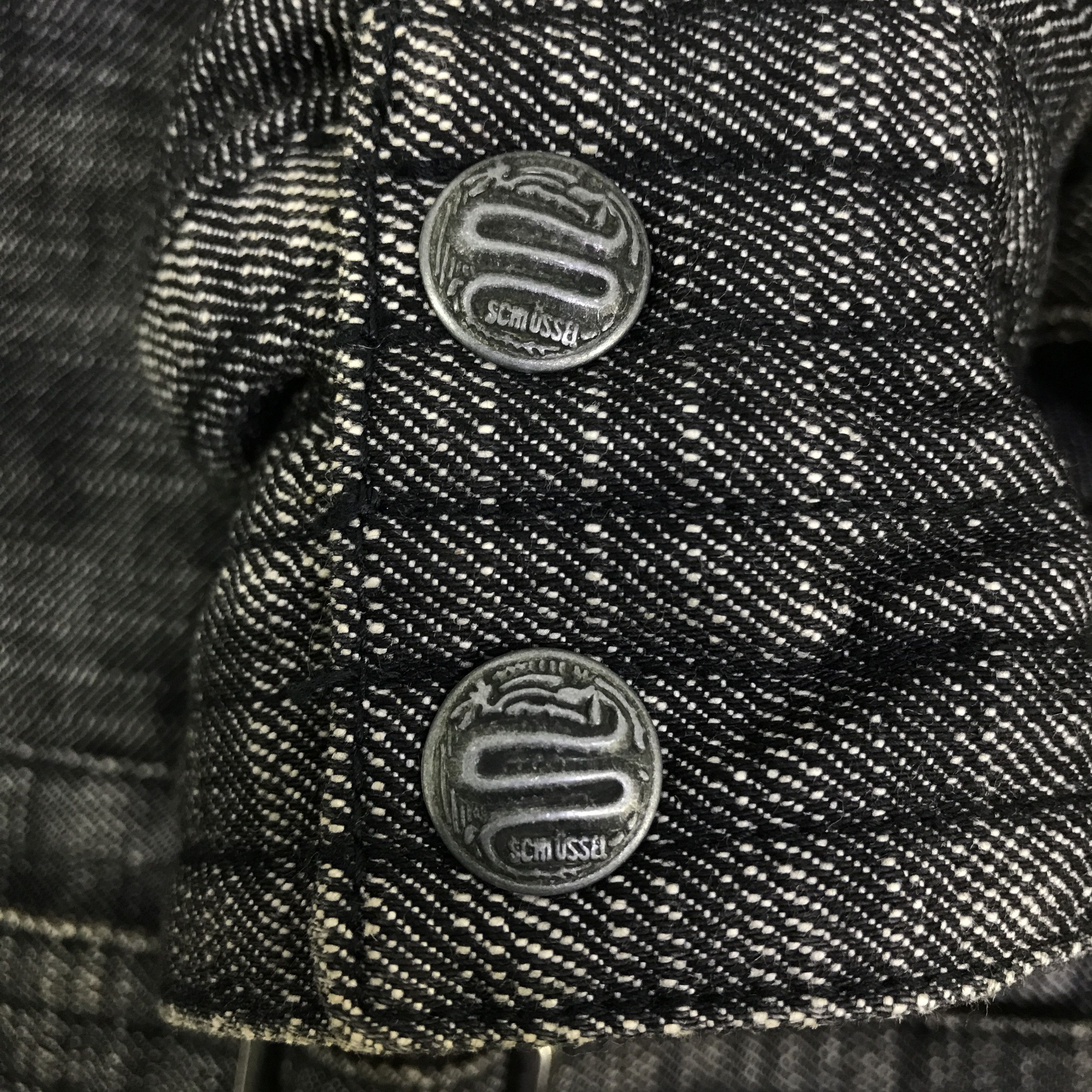 Schlussel Schlussel Black Denim Sherpa Jacket K125B14 Size US M / EU 48-50 / 2 - 10 Thumbnail