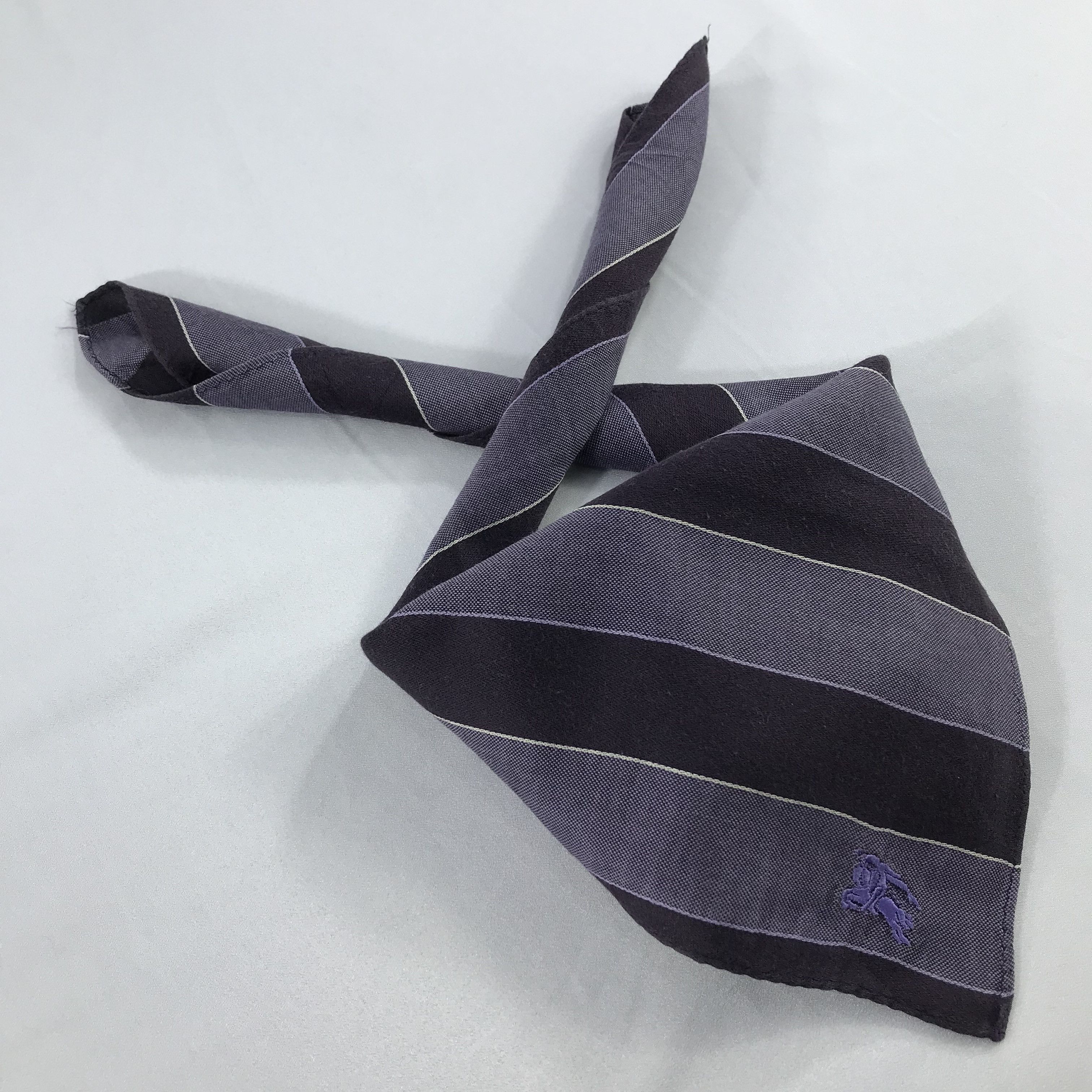 Burberry × Vintage Burberry Bandana / Handkerchief / Neckerchief - S2540 Size ONE SIZE - 4 Thumbnail