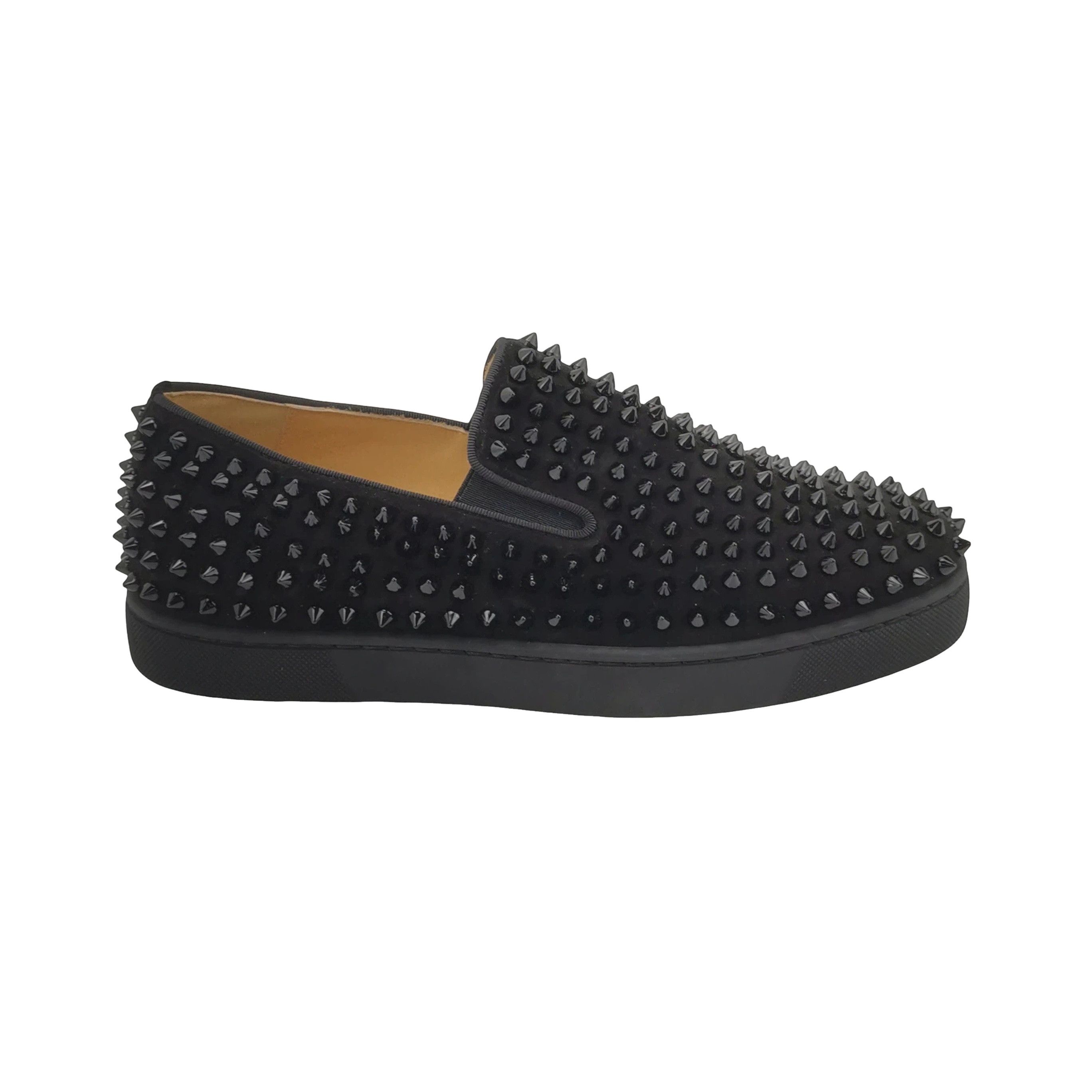 Christian Louboutin Christian Louboutin Spike Slip-on Sneakers 39.5 Size US 6 / EU 39 - 1 Thumbnail
