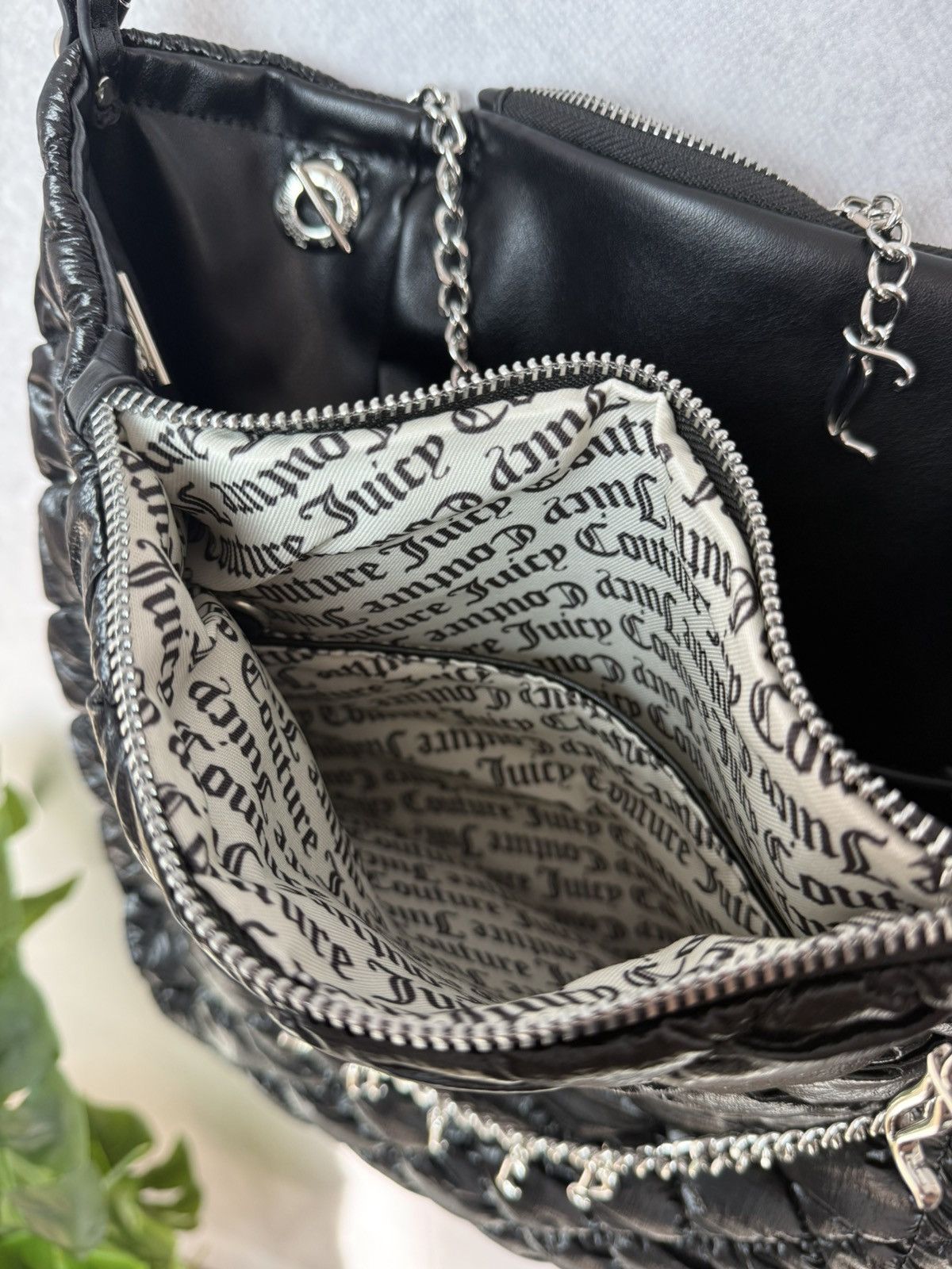 Juicy Couture Juicy Couture shoulder bag double-sided bag black Size ONE SIZE - 11 Thumbnail