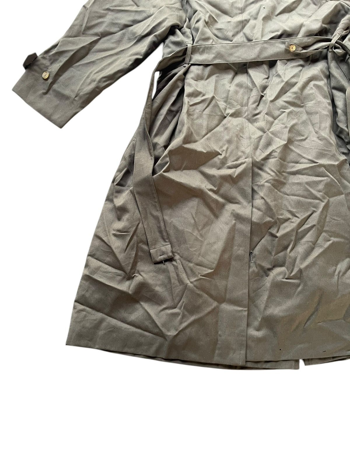 Burberry Vintage 90s Burberry long Jacket Made In Usa Size US M / EU 48-50 / 2 - 12 Thumbnail