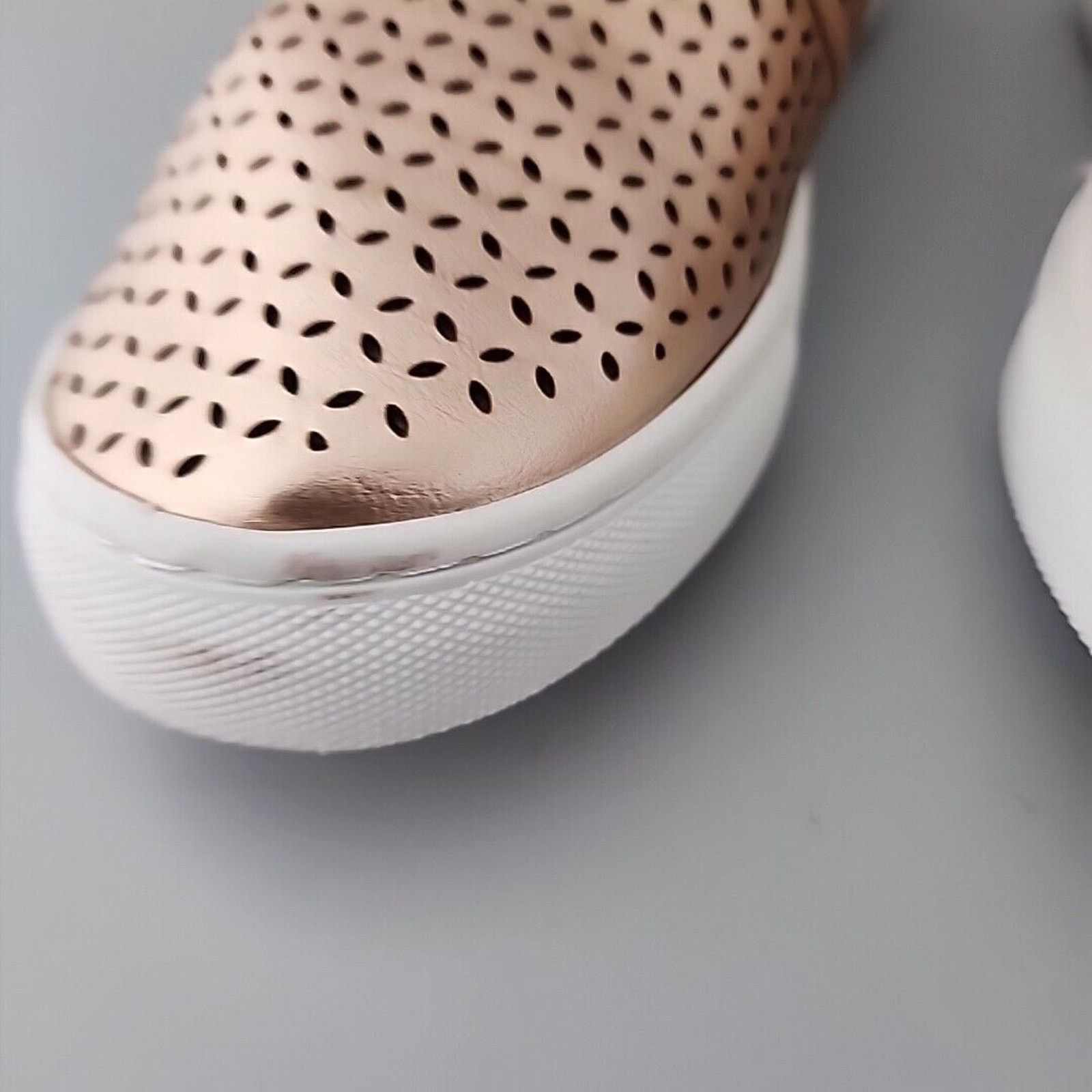 Other MIA Women Edith Slip-On Perforated Sneakers - Rose Gold 10M Size US 10 / IT 40 - 2 Thumbnail
