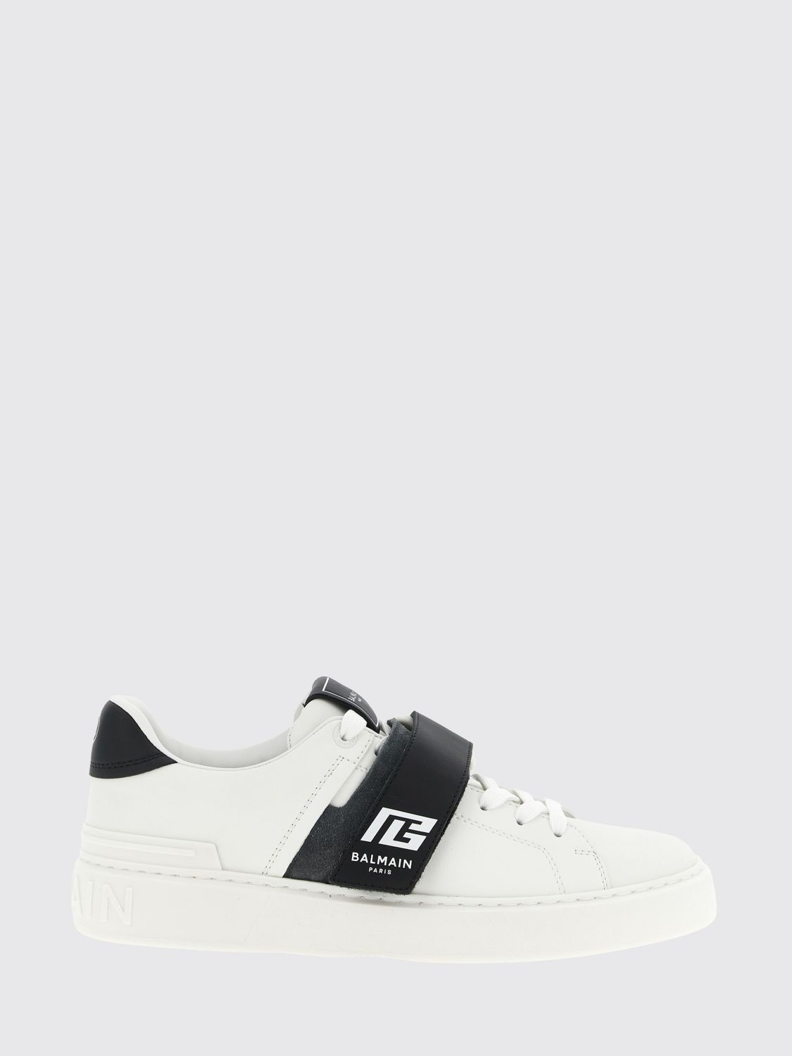 Balmain Balmain Sneakers Men White Size US 8 / EU 41 - 1 Thumbnail