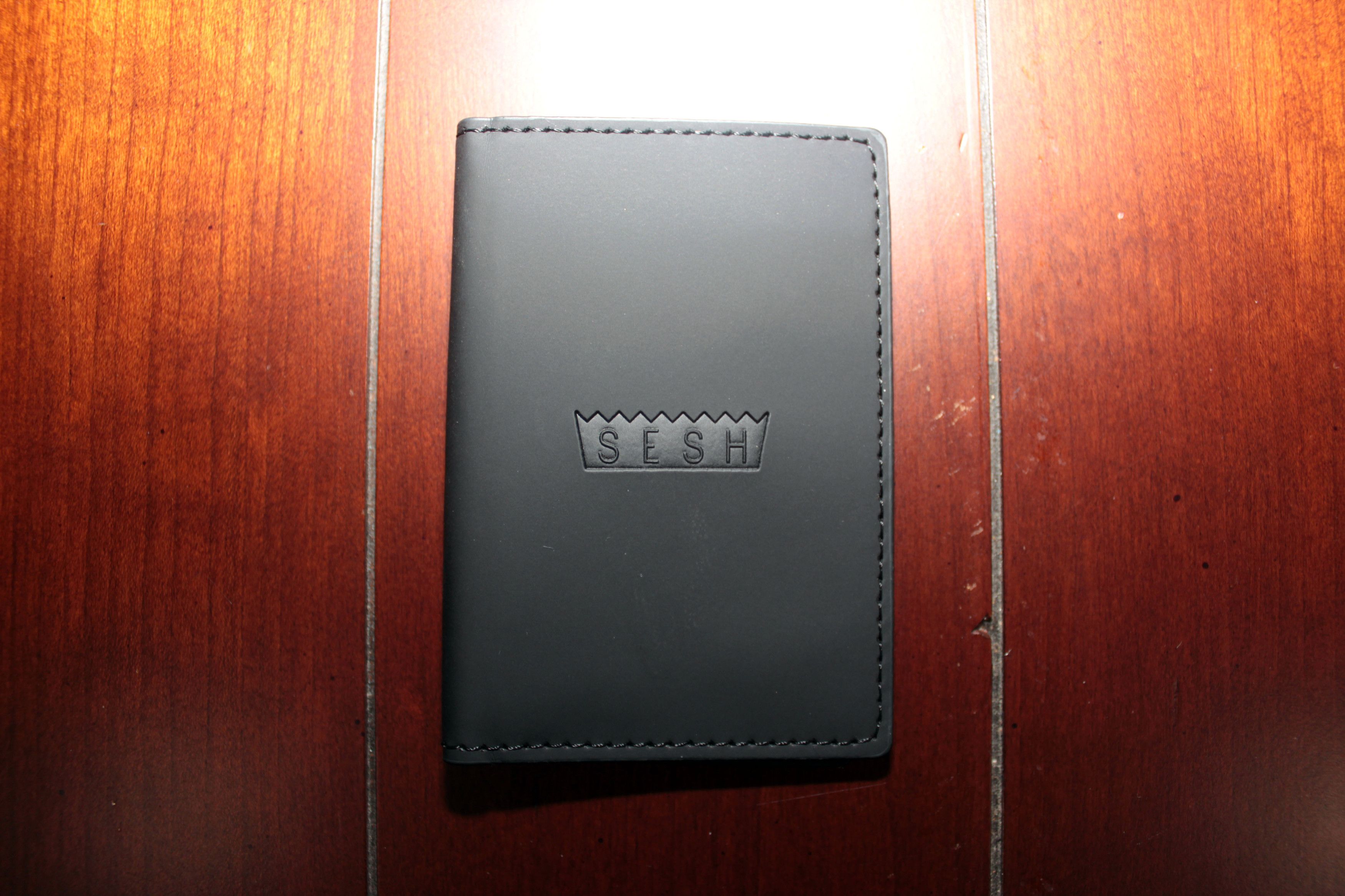 image of Bones x Team Sesh Teamsesh 'sesh' Wallet in Black, Men's