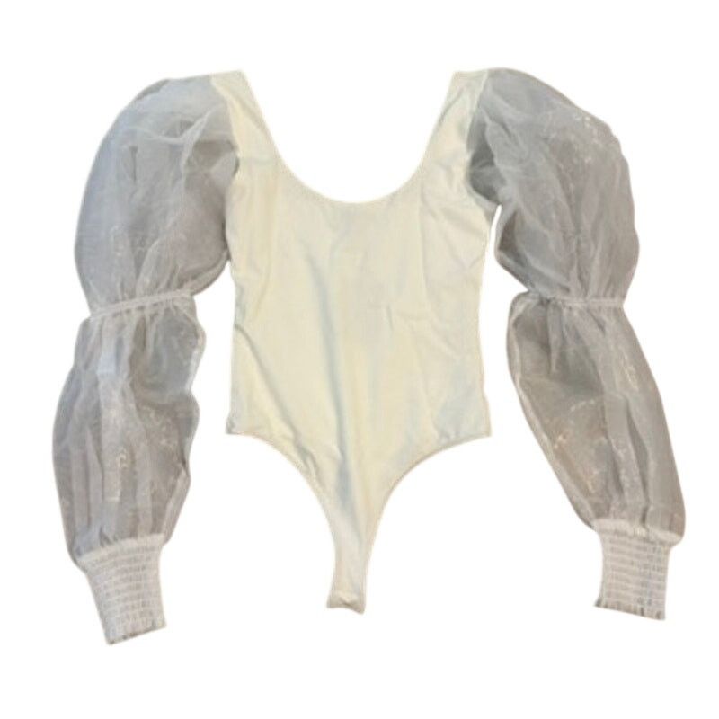 NBD NBD Blaine Bodysuit in White, Size XXS Size XXS / US 00 / IT 34 - 4 Thumbnail