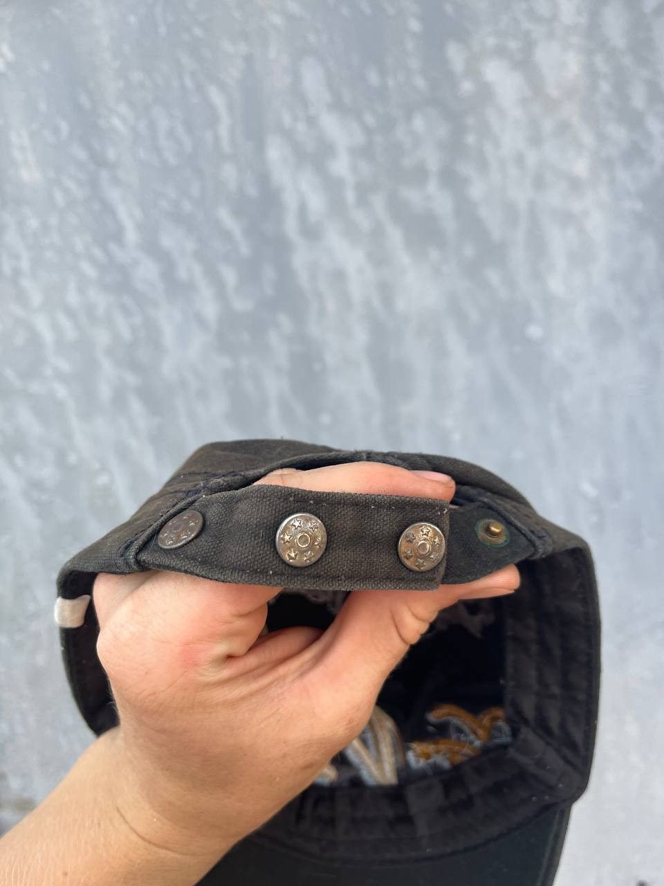 Japanese Brand Evisu Japanese distressed hat cap Size ONE SIZE - 5 Thumbnail