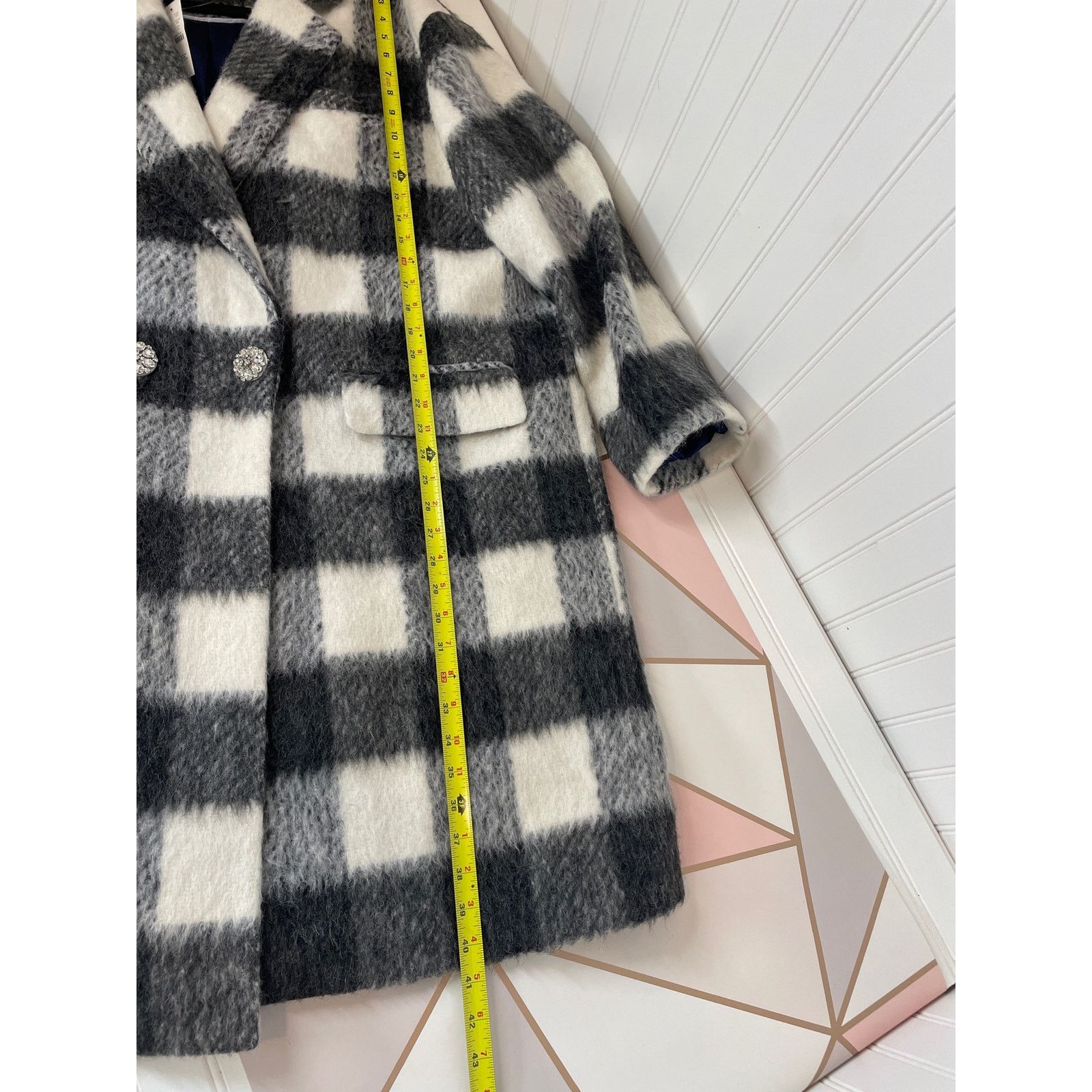 J.Crew J. Crew Relaxed Topcoat Italian Brushed Buffalo Sz XL Size XL / US 12-14 / IT 48-50 - 7 Thumbnail