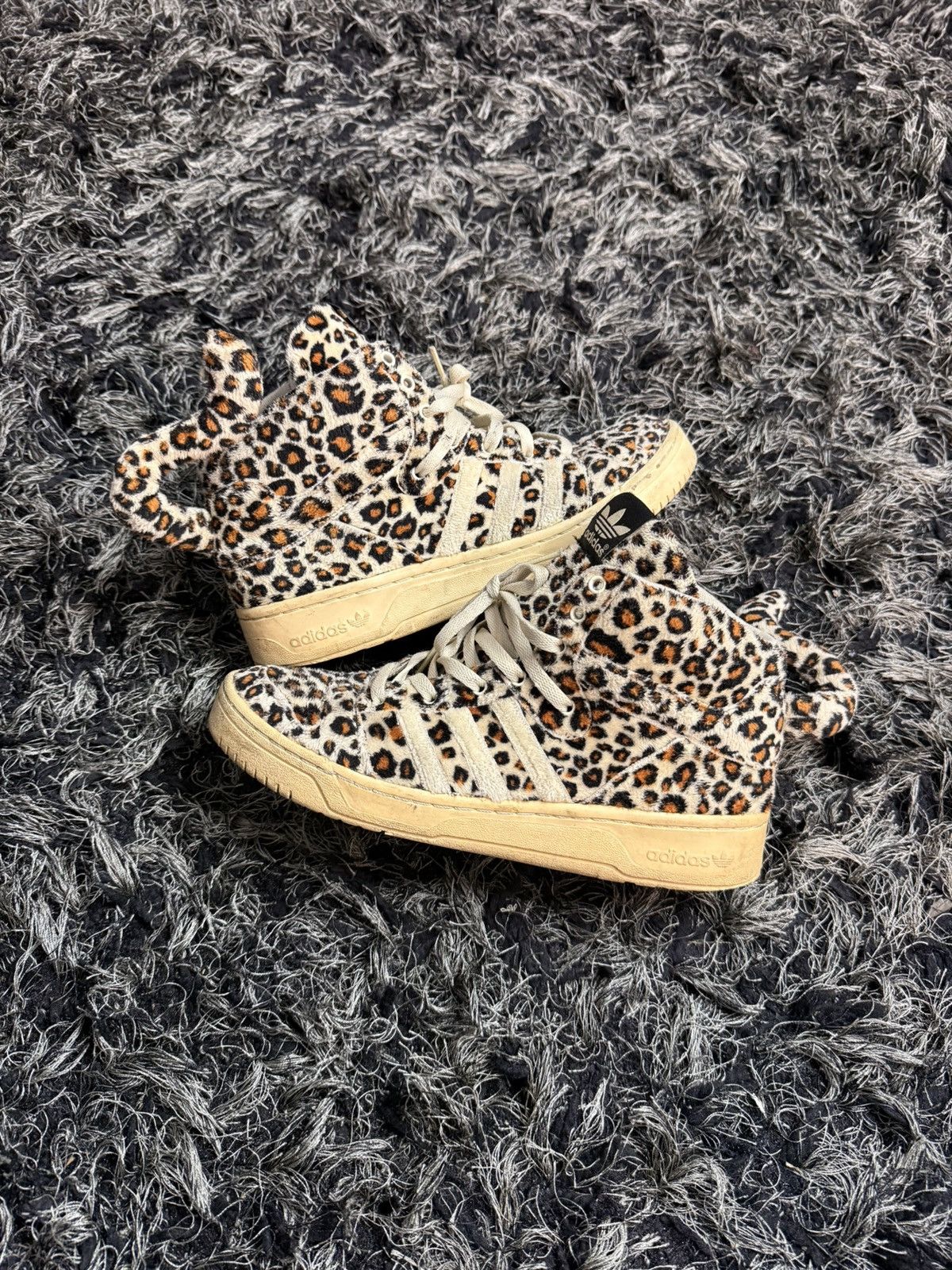 Adidas ADIDAS X JEREMY SCOTT LEOPARD SNEAKER SZ:42 | Grailed