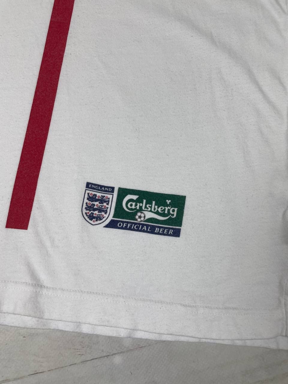 Umbro Vintage Umbro England Football Shirt Soccer Jersey 00s Size US L / EU 52-54 / 3 - 3 Thumbnail