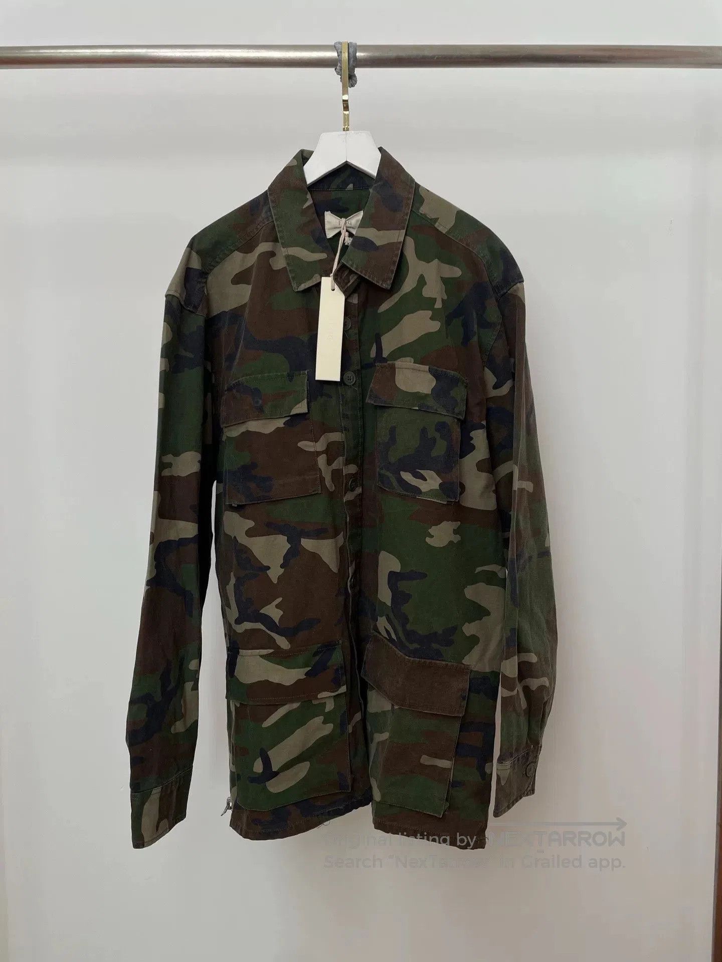 Fear of God Fear of God FOG Camo Pocket Jacket Shirt. Size US L / EU 52-54 / 3 - 1 Thumbnail