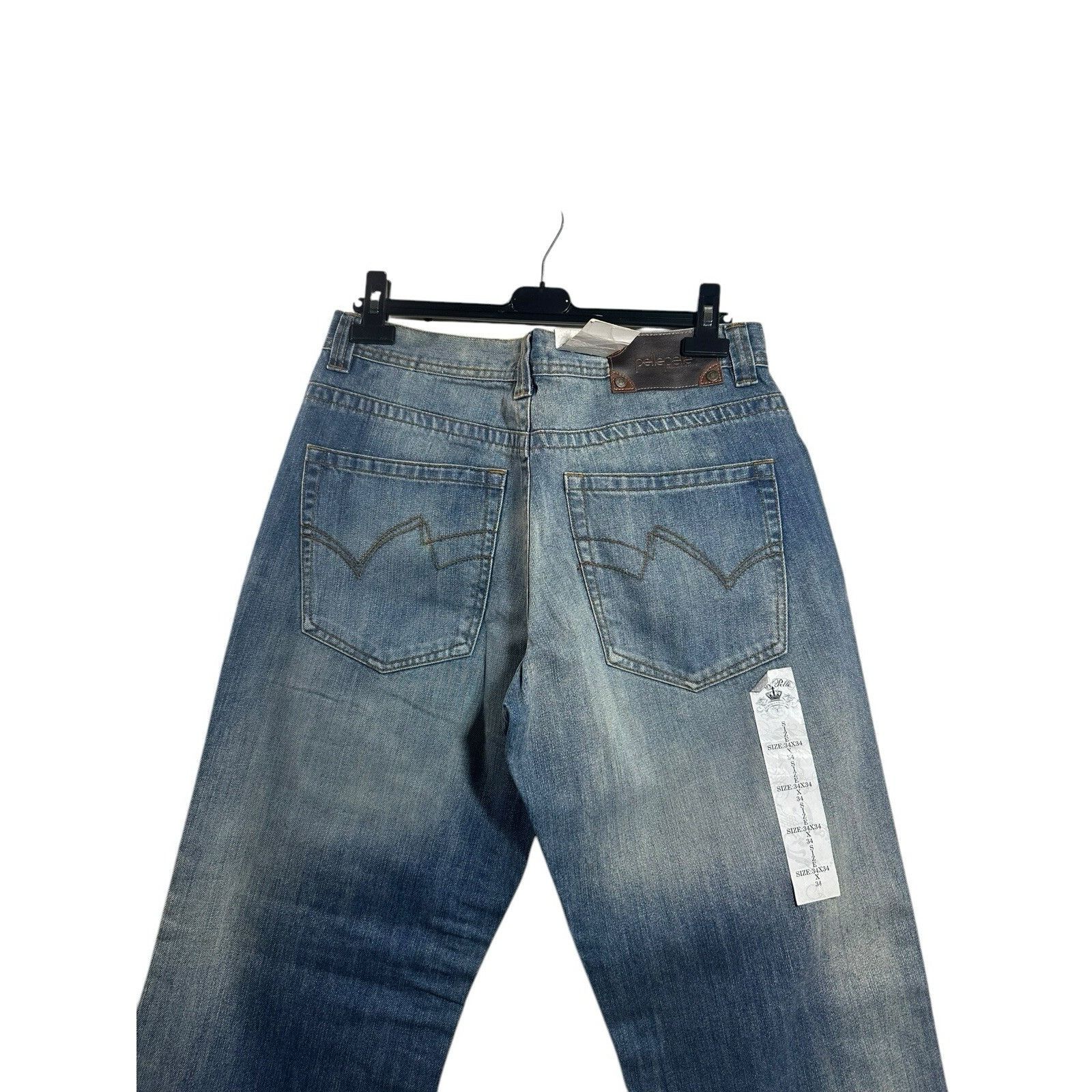 Pelle Pelle Vintage Pelle Pelle Baggy Jeans Men's Hip Hop Whiskering Y2K Size US 34 / EU 50 - 4 Thumbnail