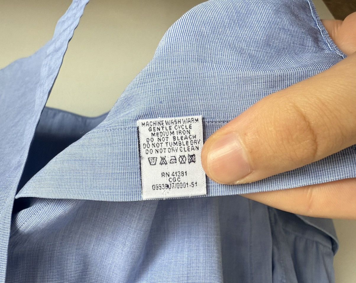 Ralph Lauren Purple Label Ralph Lauren Purple Label Blue Shirt Size US S / EU 44-46 / 1 - 5 Thumbnail