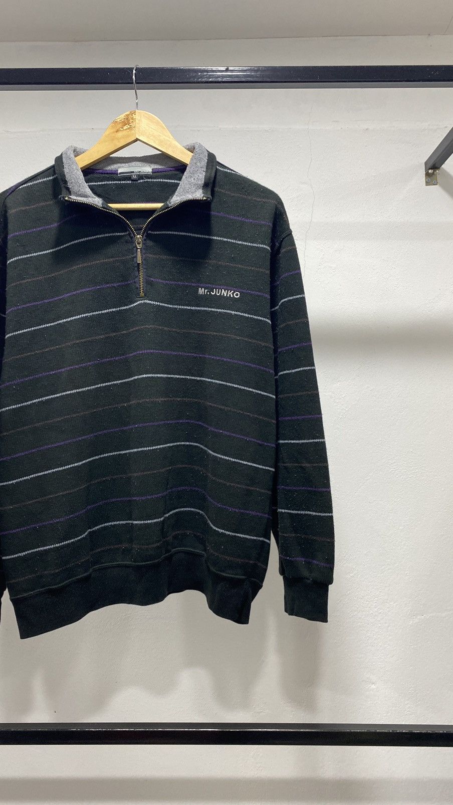 Junko Shimada × Mr. Junko × Vintage Vintage Mr Junko Knitwear Halfzip Size US M / EU 48-50 / 2 - 3 Thumbnail