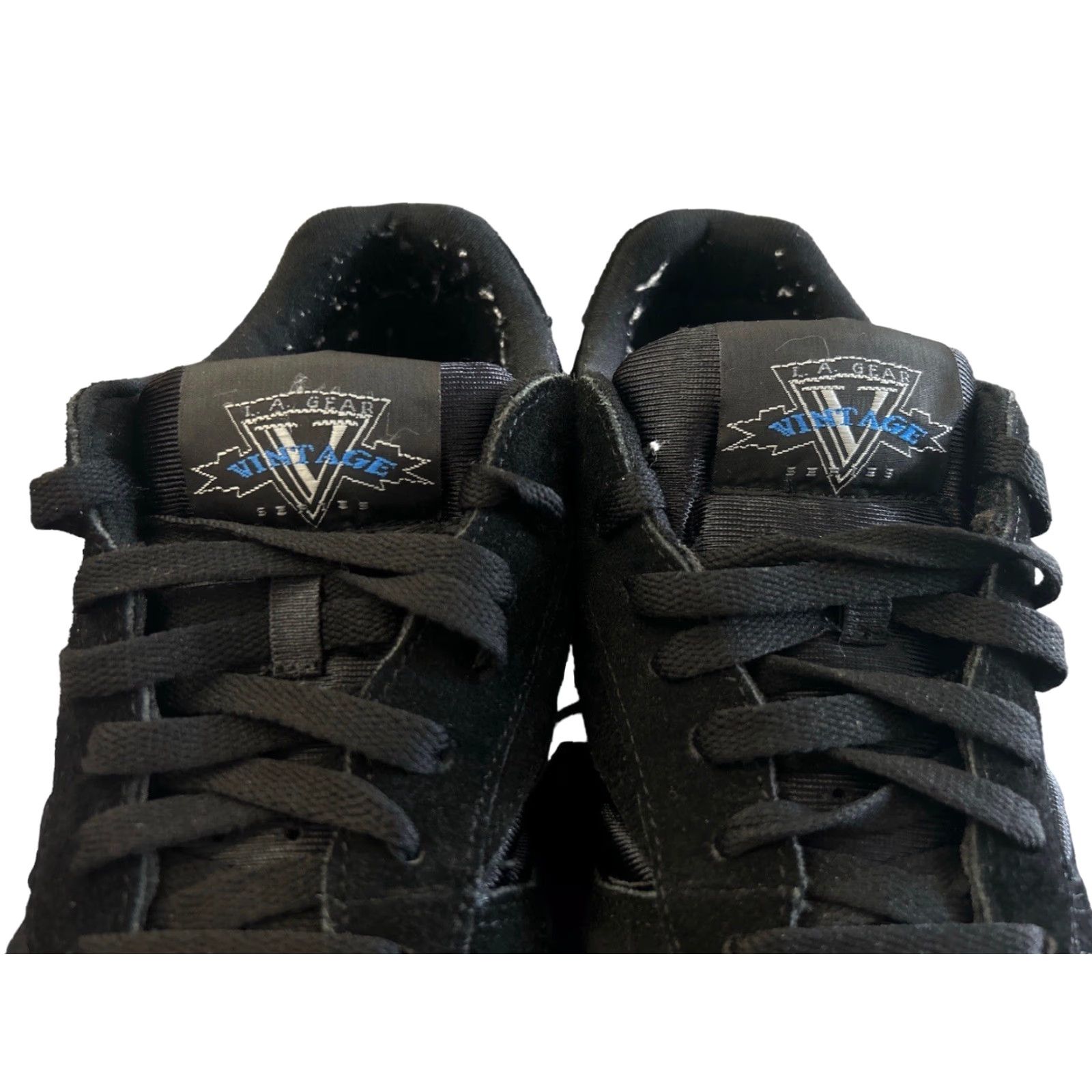 La Gear VINTAGE LA Gear Racer Running Sneakers Mens Size 9 Black 90s 1992 Shoes Size US 9 / EU 42 - 2 Thumbnail