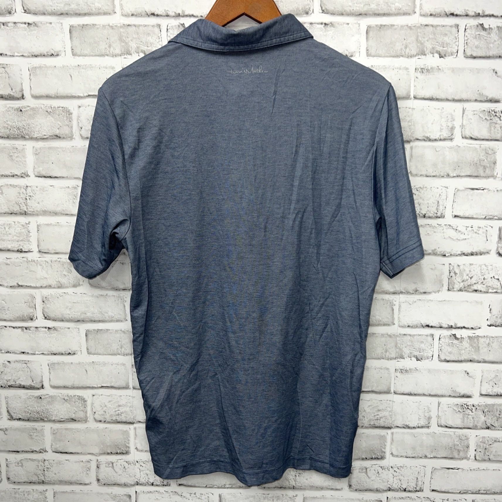 TravisMathew VINTAGE Travis Mathew Polo Shirt Men S Gray Casual Classic Size US S / EU 44-46 / 1 - 4 Thumbnail