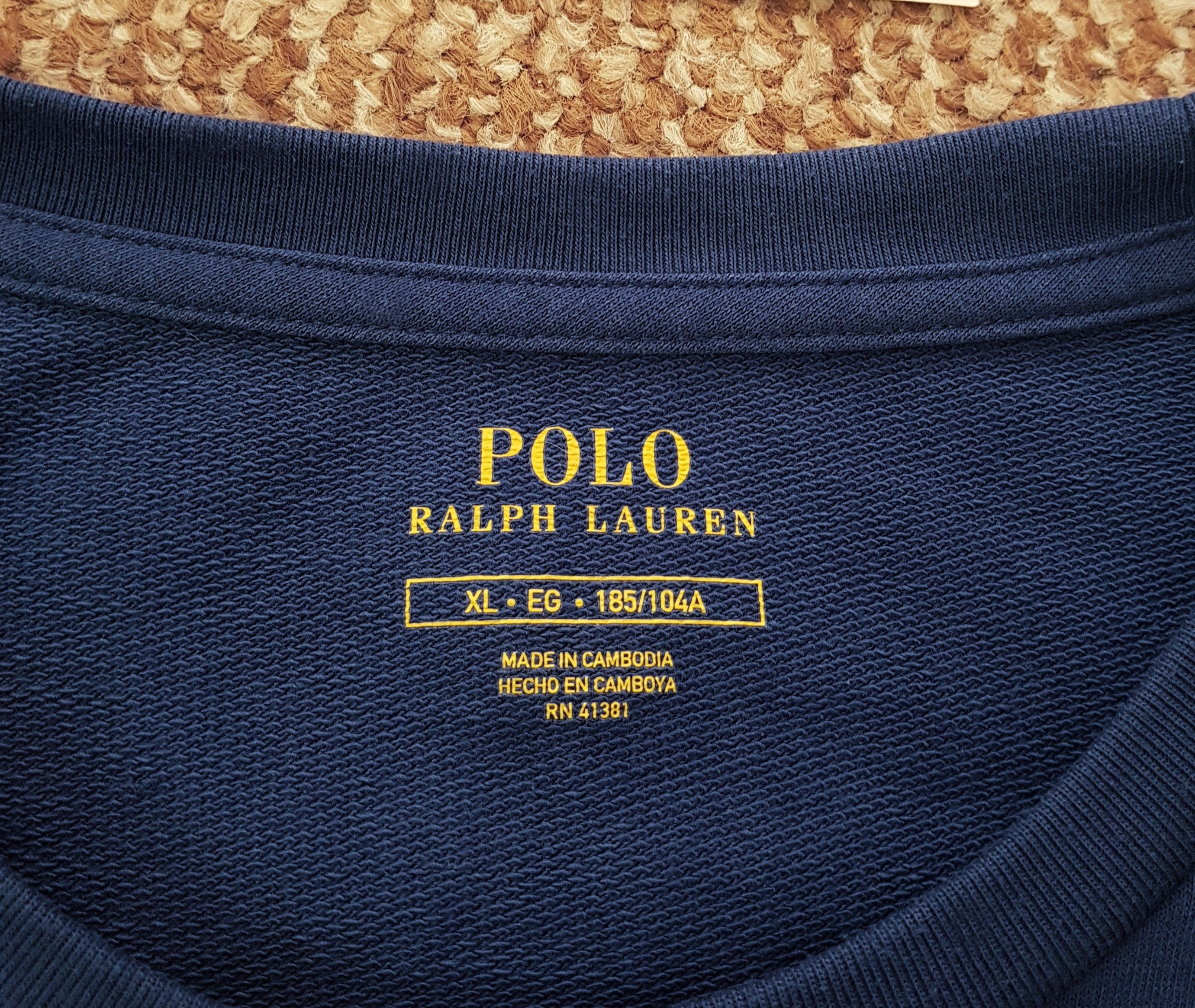 Polo Ralph Lauren Ralph Lauren Polo Long Sleeve Sweatshirt Pullover Size US L / EU 52-54 / 3 - 6 Thumbnail