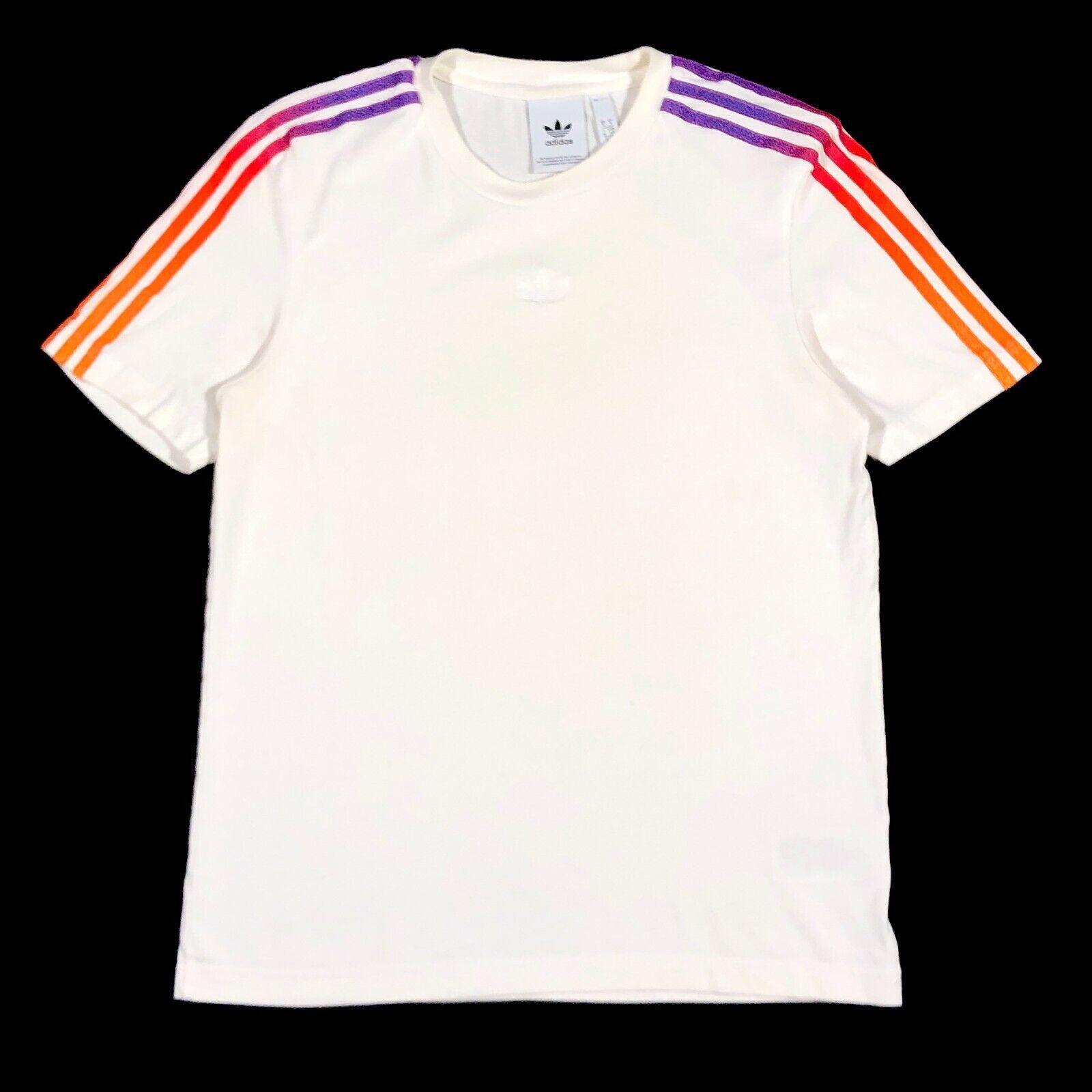 Adidas × Vintage Adidas Originals Sprt 3 Stripe Tee T Shirt Striped Small Size US S / EU 44-46 / 1 - 1 Thumbnail