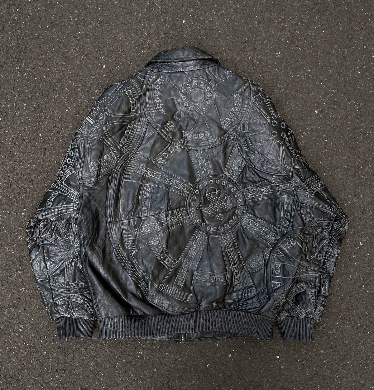 Pelle Pelle RARE ITEM – 2000s Pelle Pelle by Marc Buchanan Size US XXL / EU 58 / 5 - 7 Thumbnail