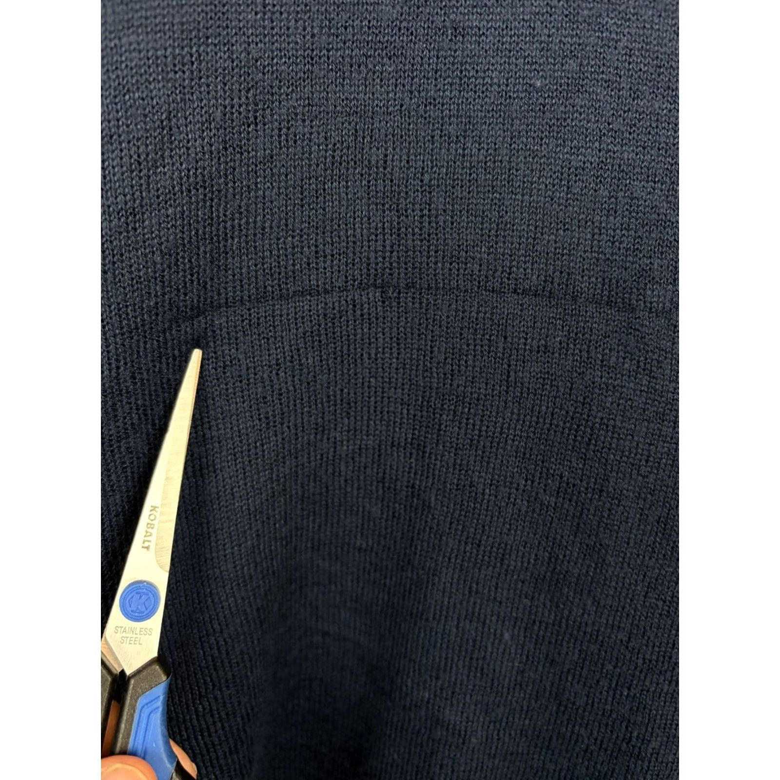 Ralph Lauren LRL Ralph Lauren Sweater Womens One Size Blue Lightweight Preppy Coastal Shawl Layer Size ONE SIZE - 7 Thumbnail
