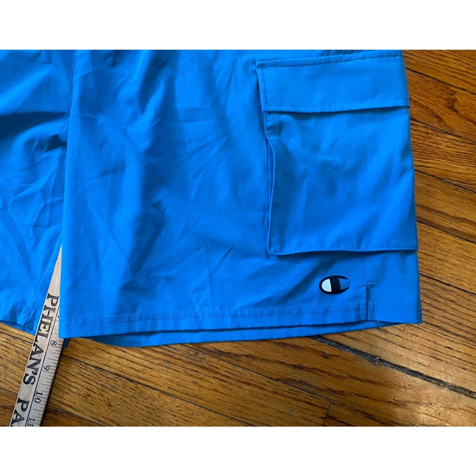 Champion Champion Shorts Pull On Men’s XXL Blue Zip Pockets Size US 38 / EU 54 - 8 Thumbnail